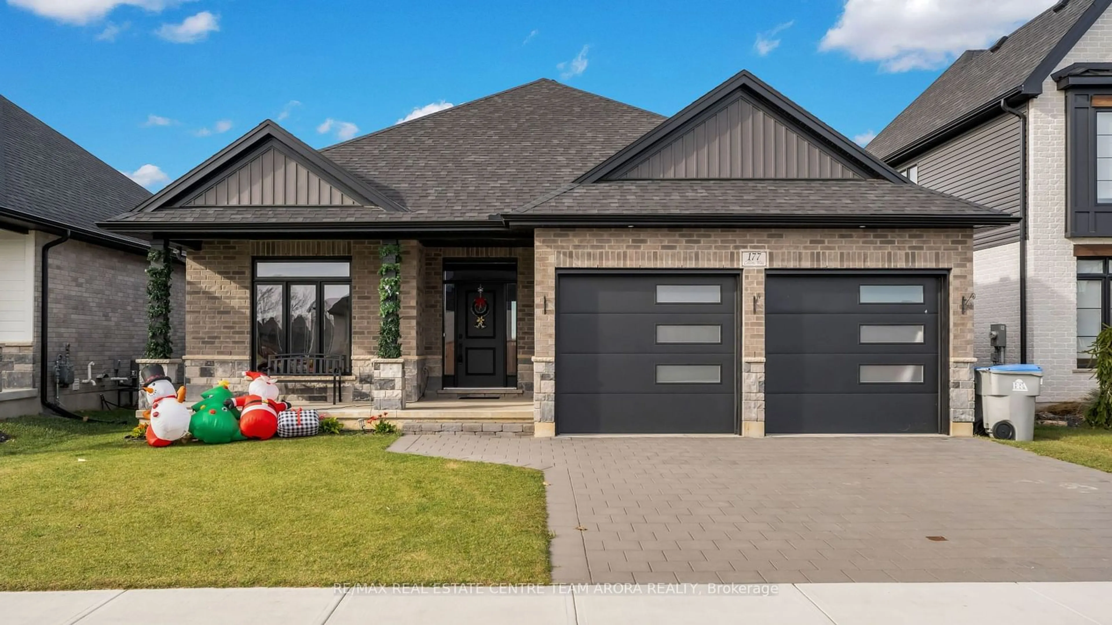 Home with brick exterior material for 177 Collins Way, Strathroy-Caradoc Ontario N7G 0G2