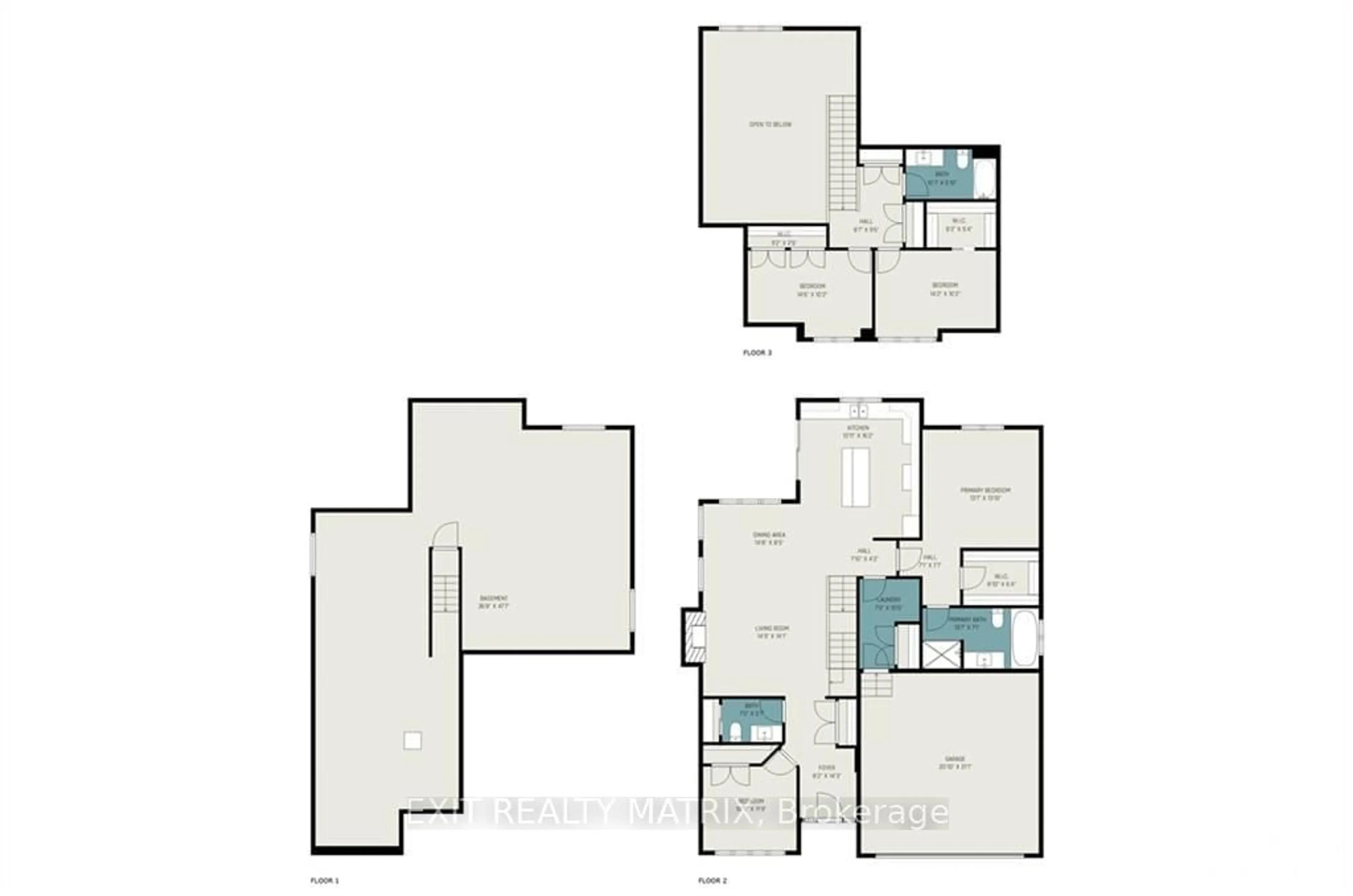 Floor plan for 1374 FRIBOURG St, Russell Ontario K0A 1W0