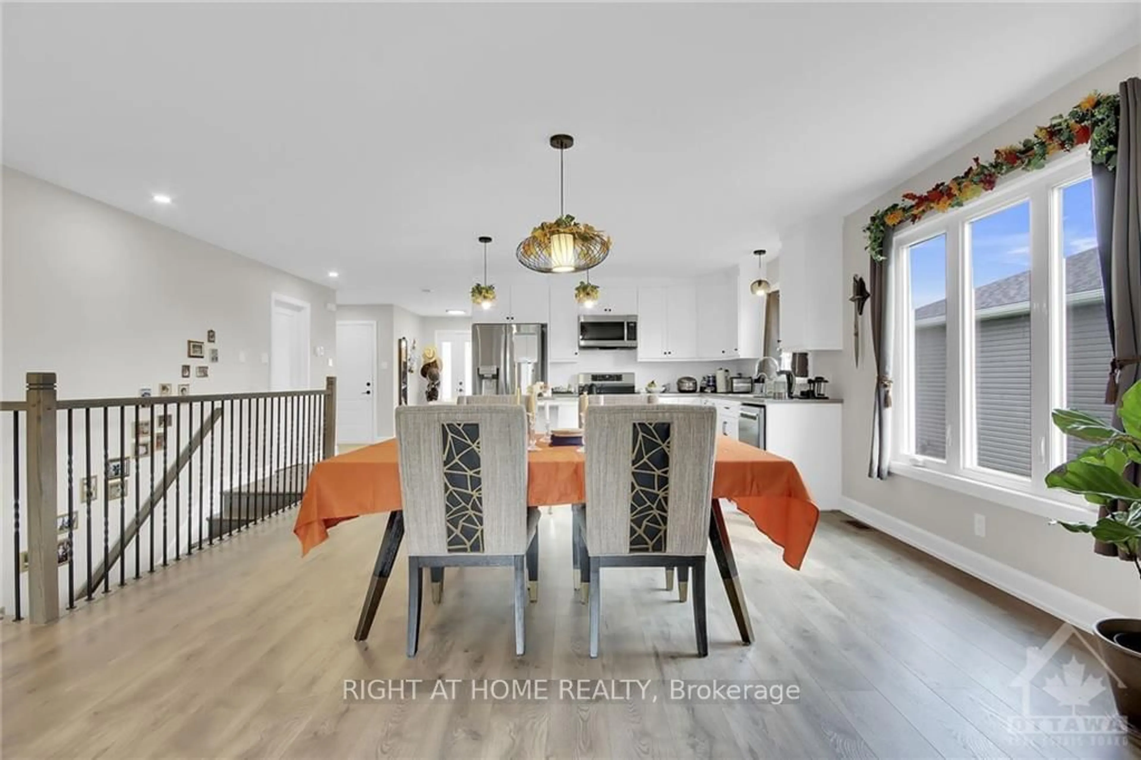 Dining room, wood floors, cottage for 48 ADAM St, The Nation Ontario K0A 3C0