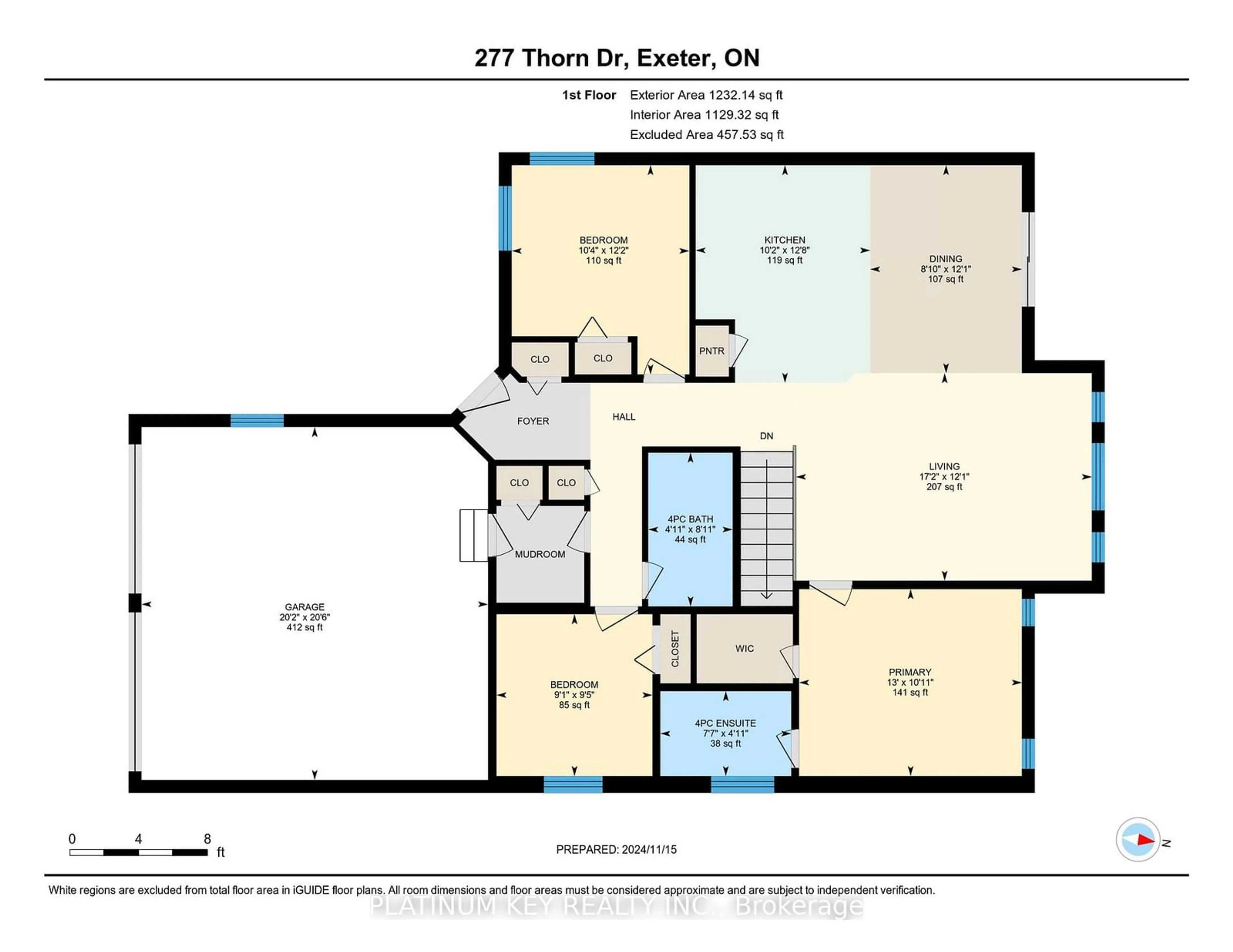 Floor plan for 277 Thorne Dr, Strathroy-Caradoc Ontario N7G 4C9