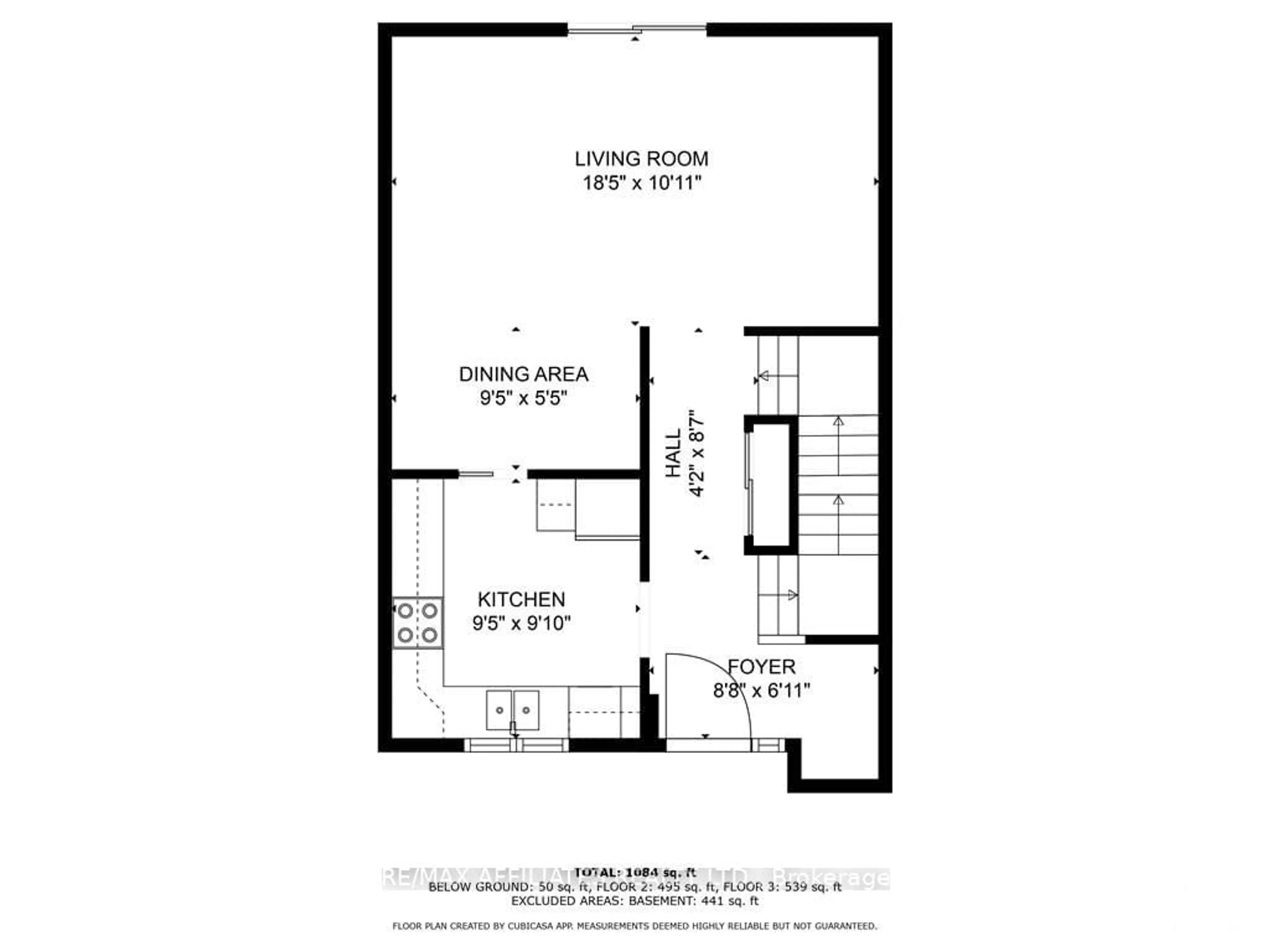 Floor plan for 445F MOODIE Dr, Bells Corners and South to Fallowfield Ontario K2H 8T6