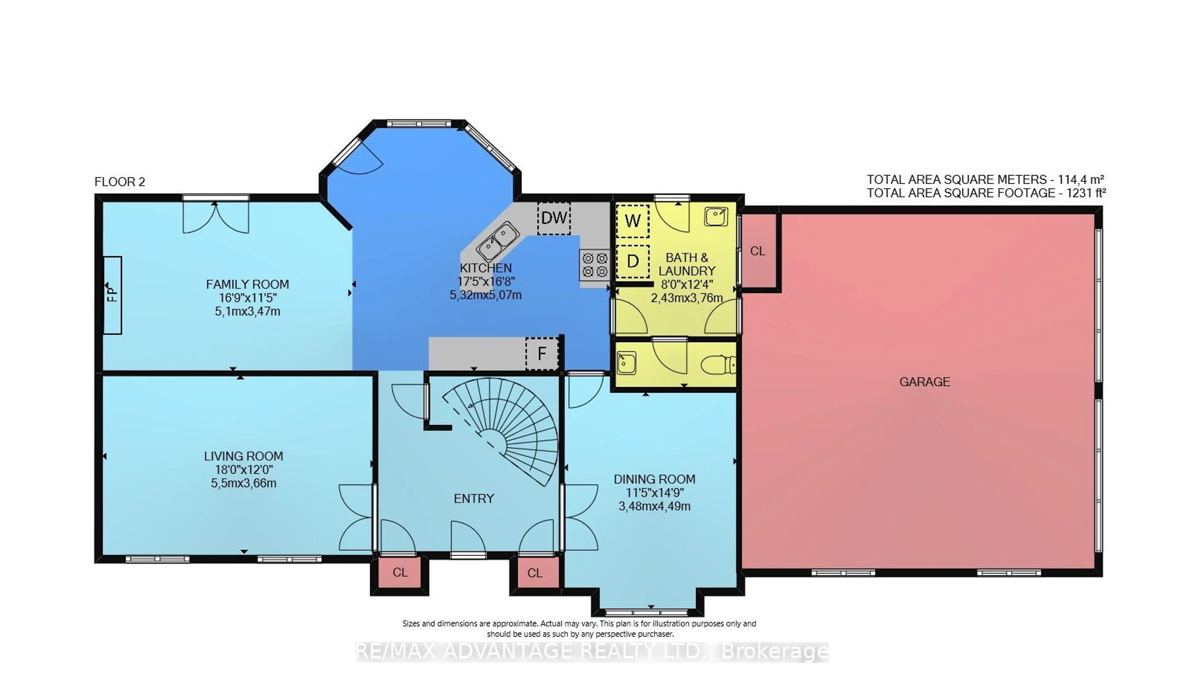 Floor plan for 35 Monte Vista Cres, London Ontario N6J 4P2