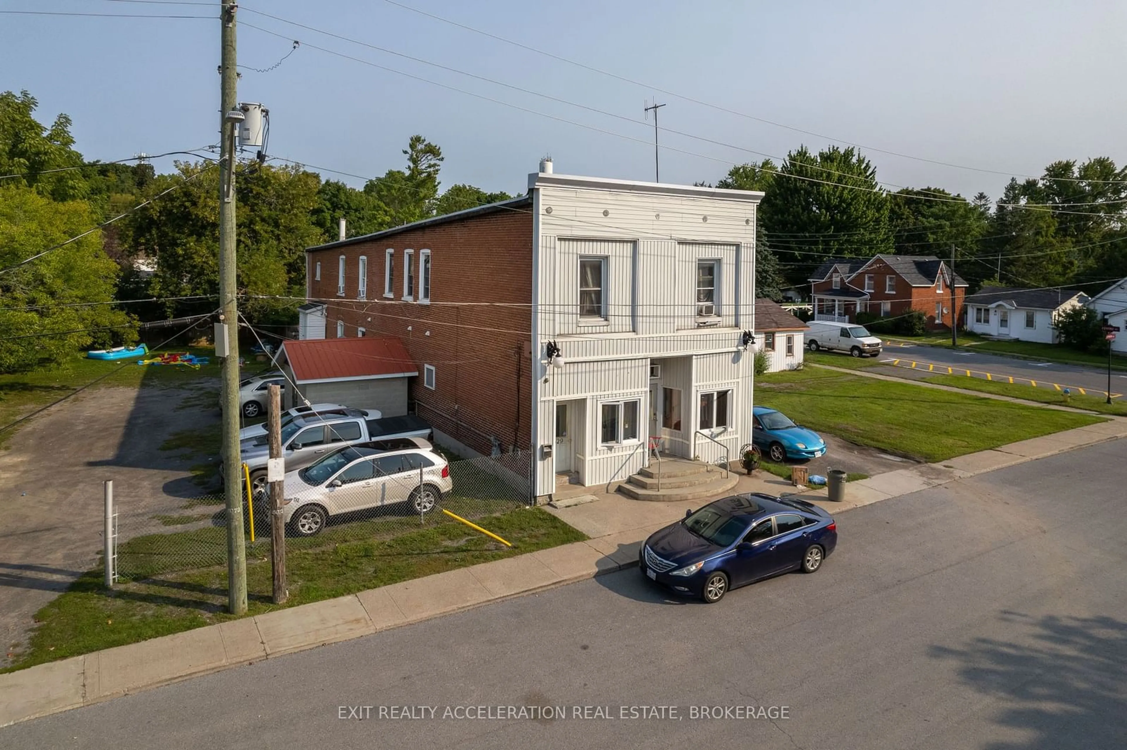 A pic from exterior of the house or condo, the street view for 329 Edmon St, Deseronto Ontario K0K 1X0