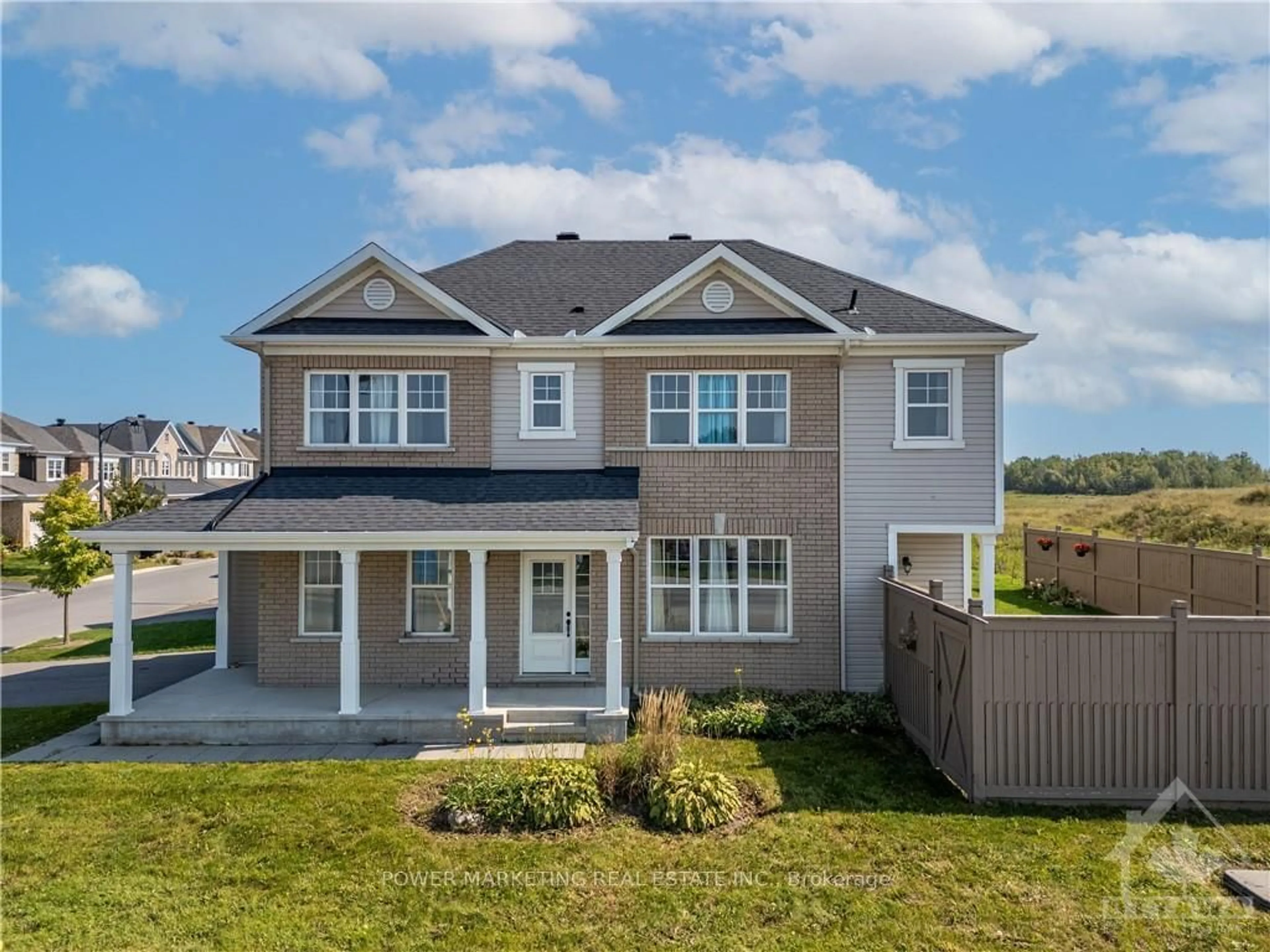 Frontside or backside of a home, the fenced backyard for 301 SWEETCLOVER Way, Orleans - Cumberland and Area Ontario K4A 1E5