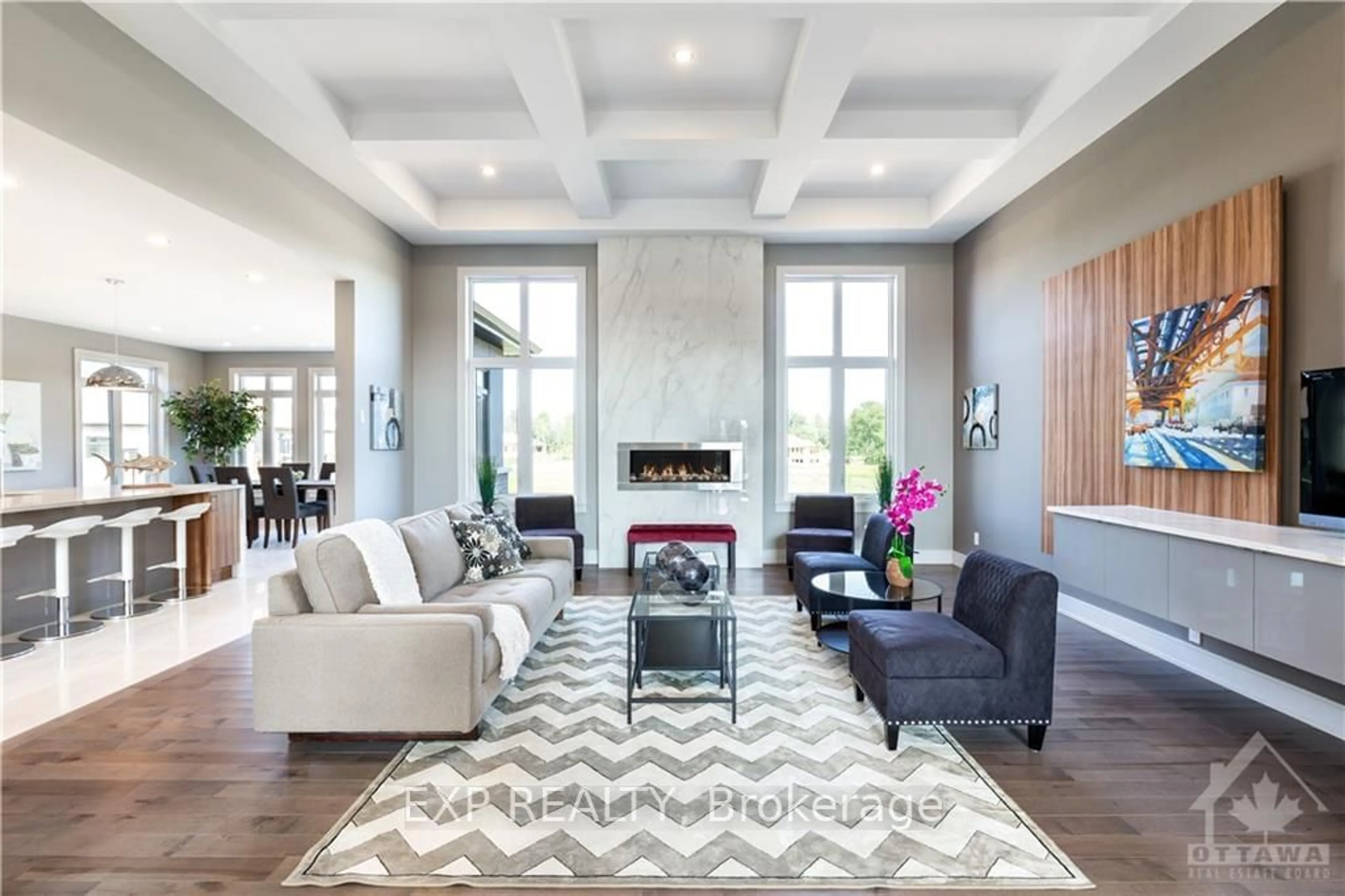 Living room, carpet floors for 2315 Kilchurn Terr, Manotick - Kars - Rideau Twp and Area Ontario K4M 0A7