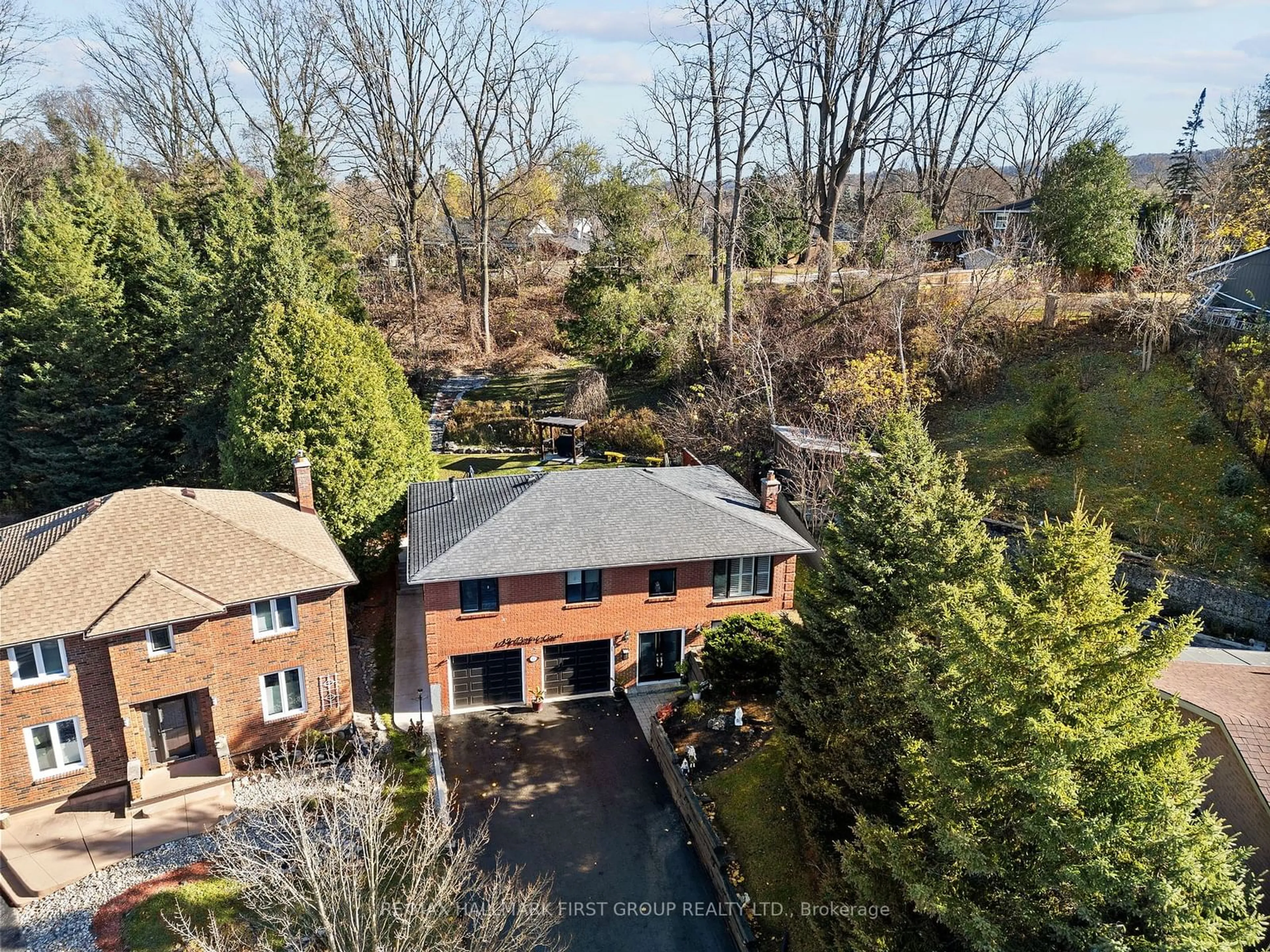 Frontside or backside of a home, the street view for 12 Portal Crt, Hamilton Ontario L9H 6A4