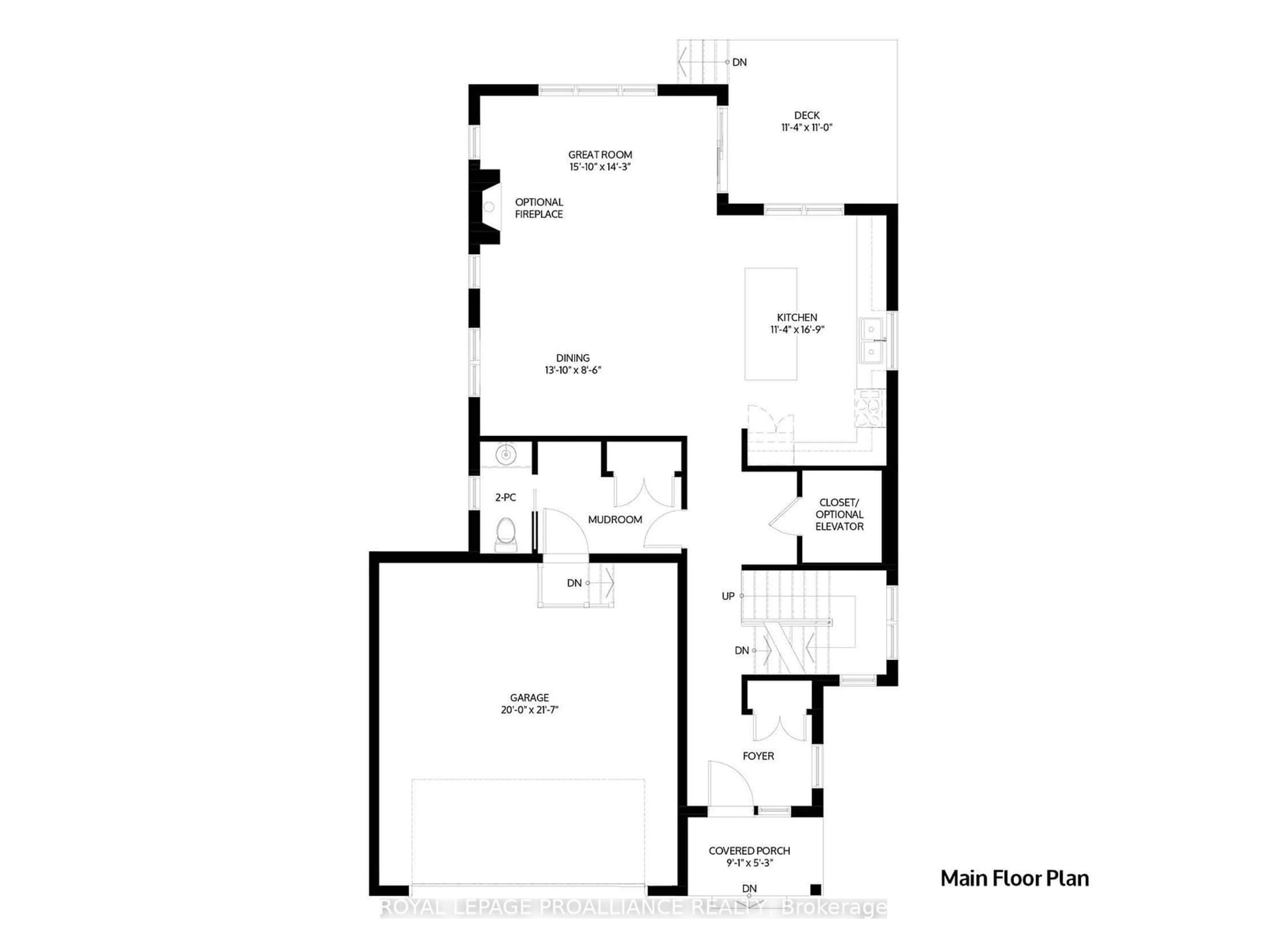 Floor plan for 1 Merriman Crt, Cramahe Ontario K0K 1S0