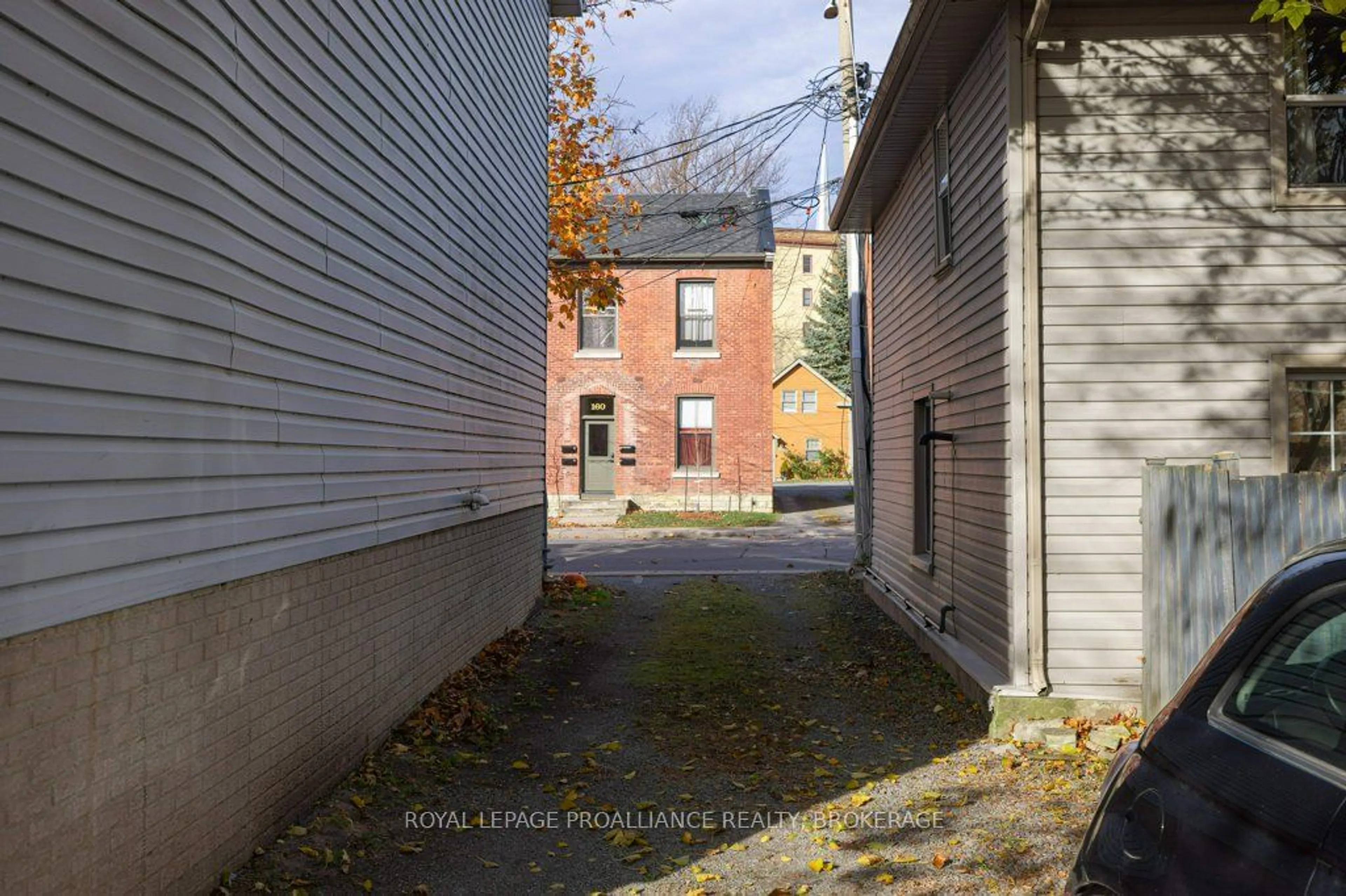 Frontside or backside of a home, the street view for 163 Bagot St, Kingston Ontario K7L 3E9