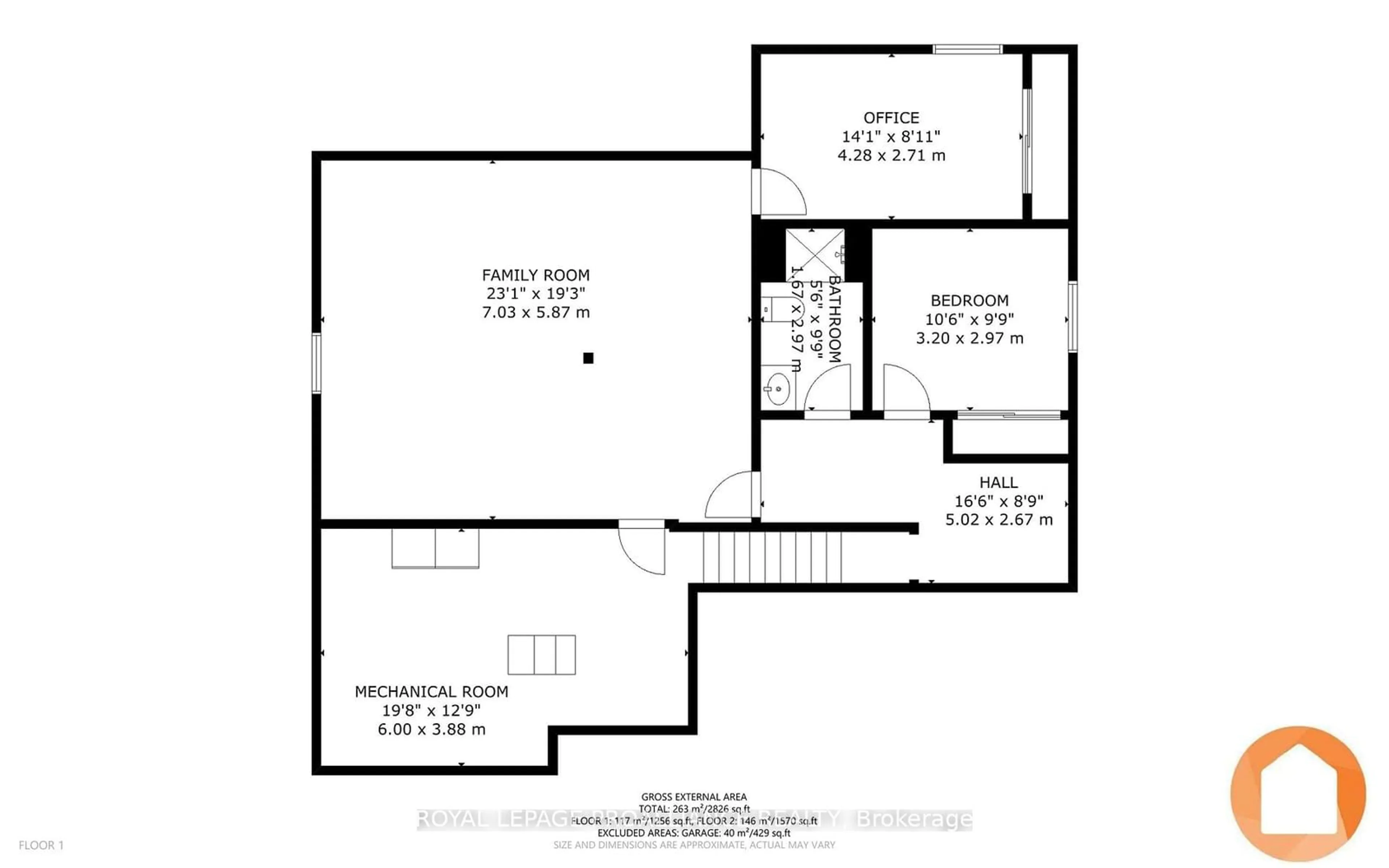 Floor plan for 82 Dorchester Dr, Prince Edward County Ontario K0K 3L0