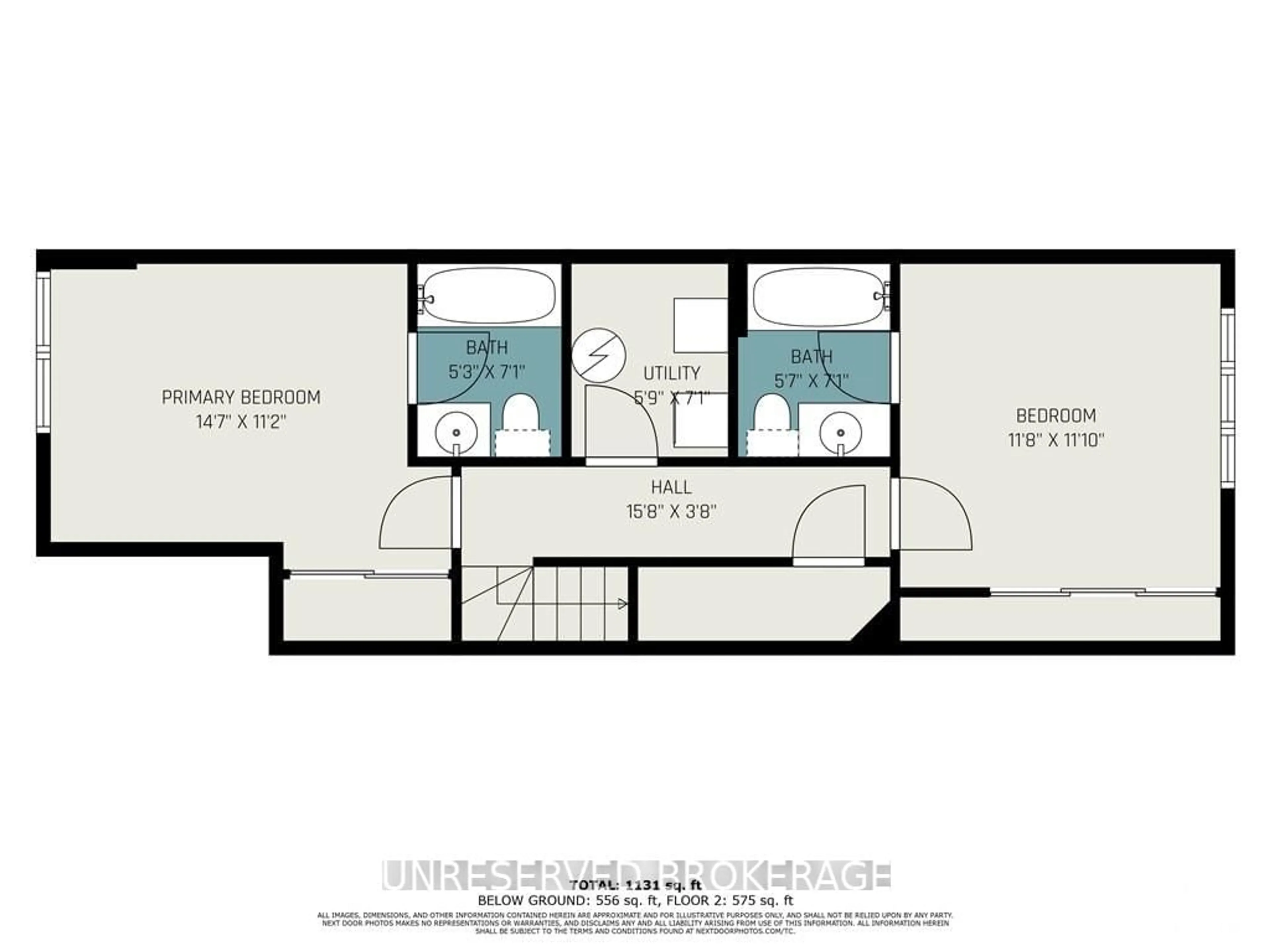 Floor plan for 465 CHAPMAN MILLS Dr #A, Barrhaven Ontario K2J 5P4