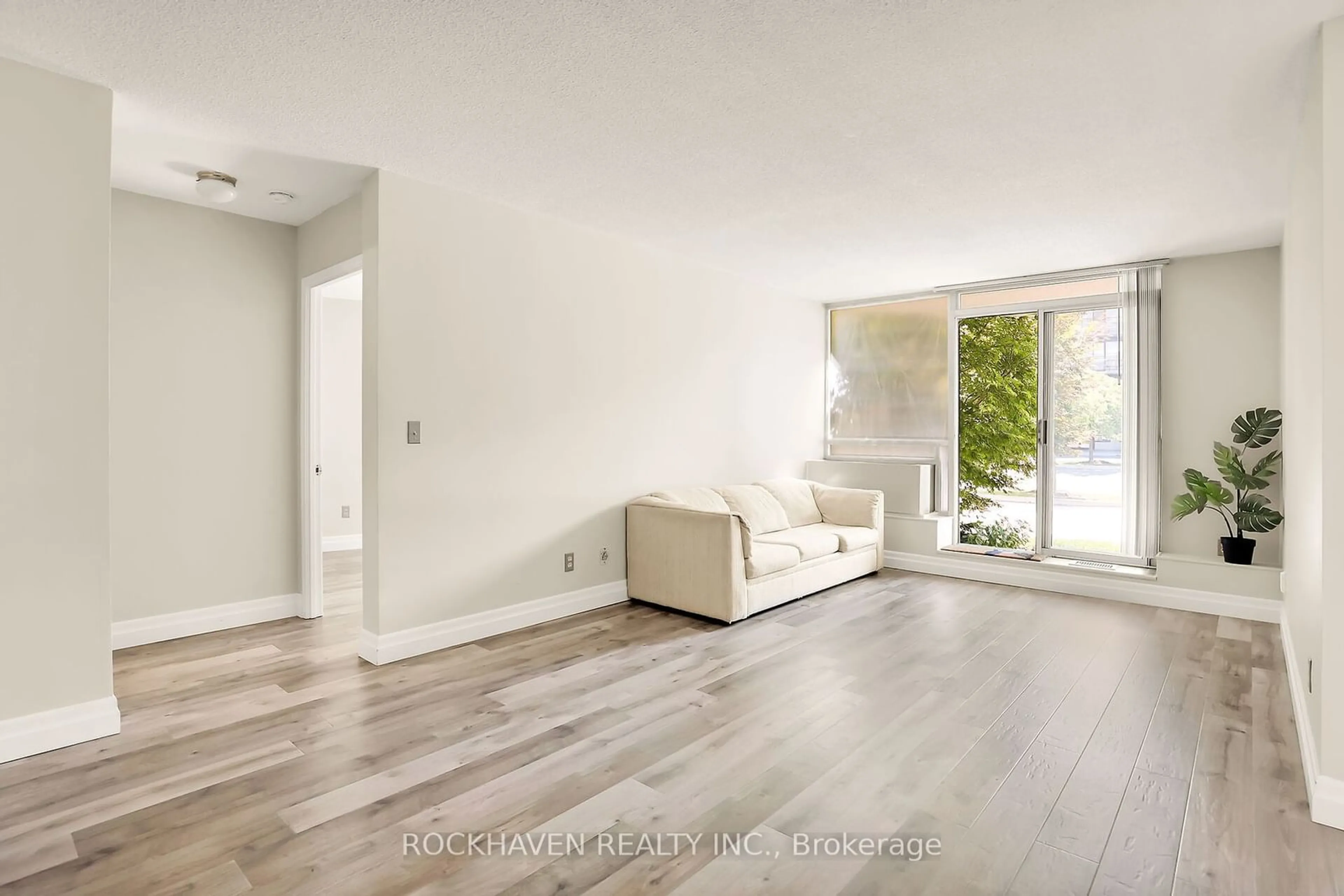 A pic of a room, wood floors for 107 Bagot St #108, Guelph Ontario N1H 8H5