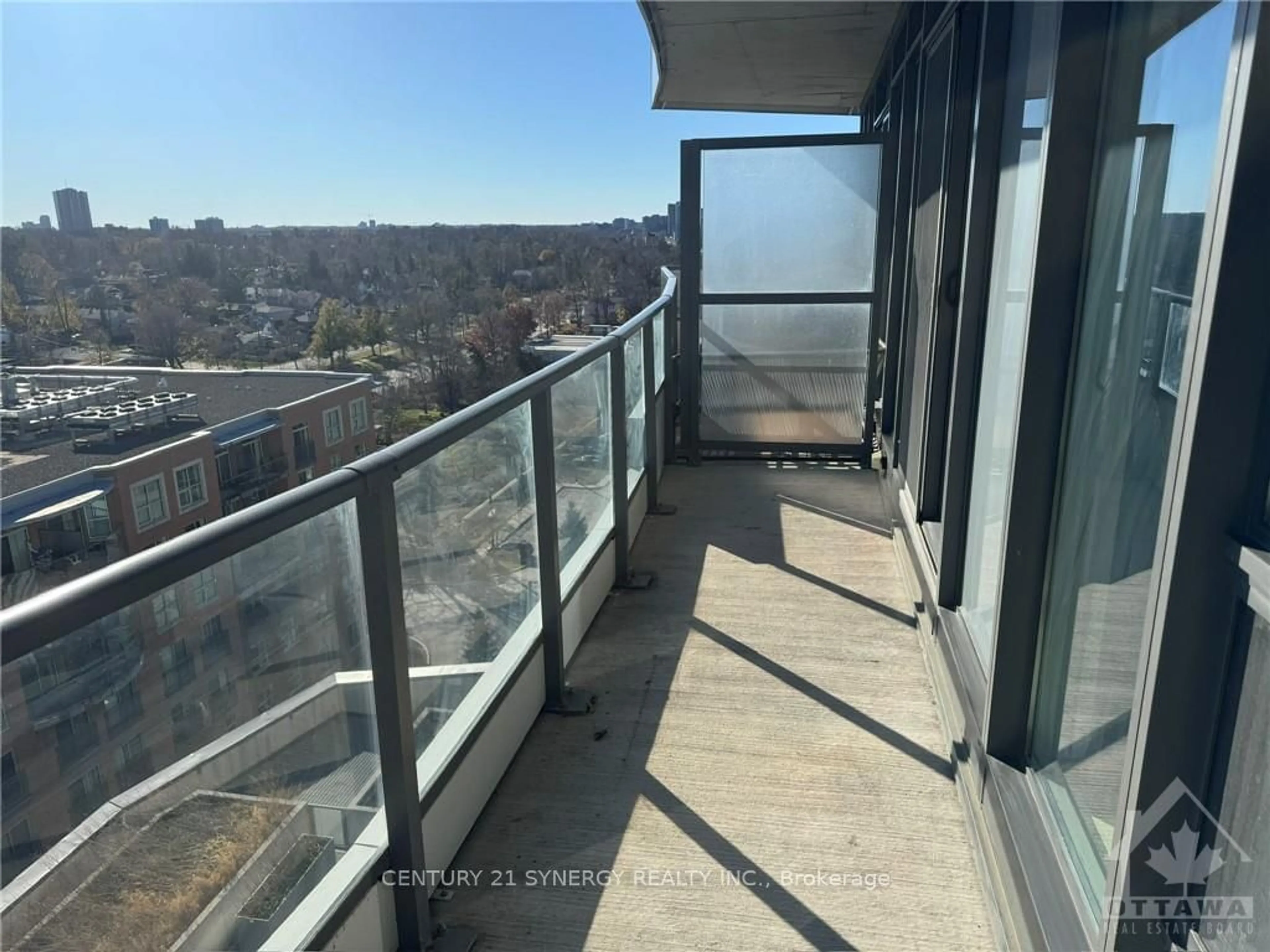 Balcony in the apartment, unknown for 485 RICHMOND Rd #1009, Carlingwood - Westboro and Area Ontario K2A 3W9