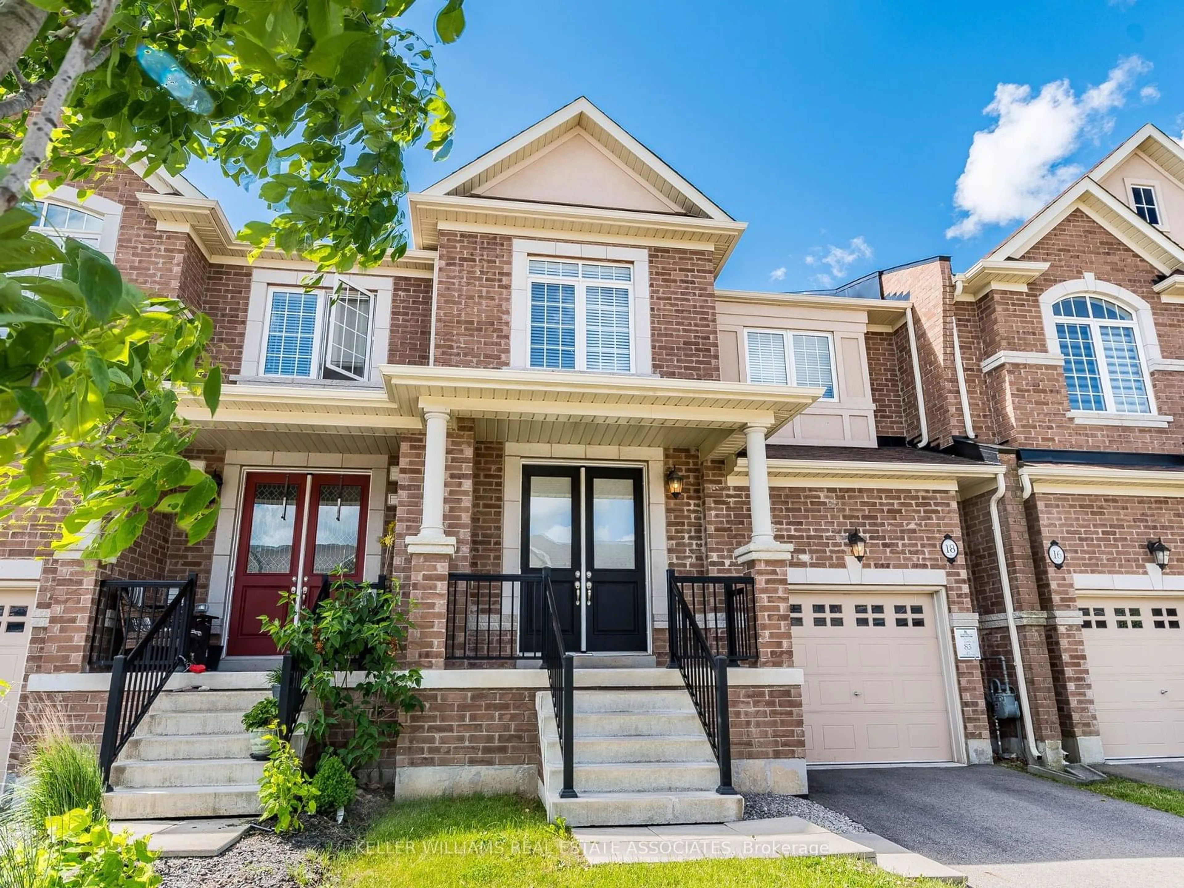 Home with brick exterior material for 18 Heming Tr, Hamilton Ontario L9K 0J8