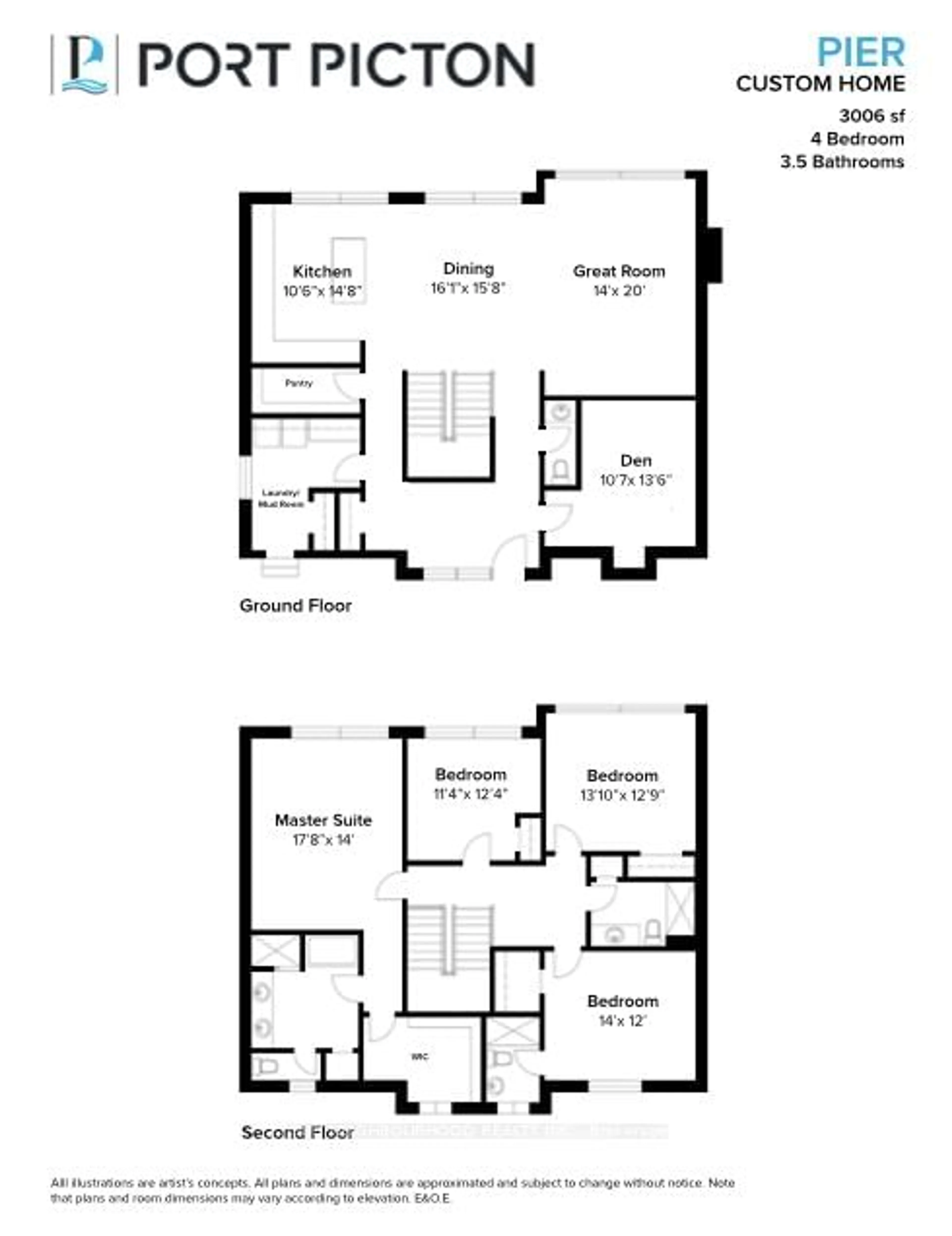 Floor plan for 133 Villeneuve Dr, Prince Edward County Ontario K0K 2T0