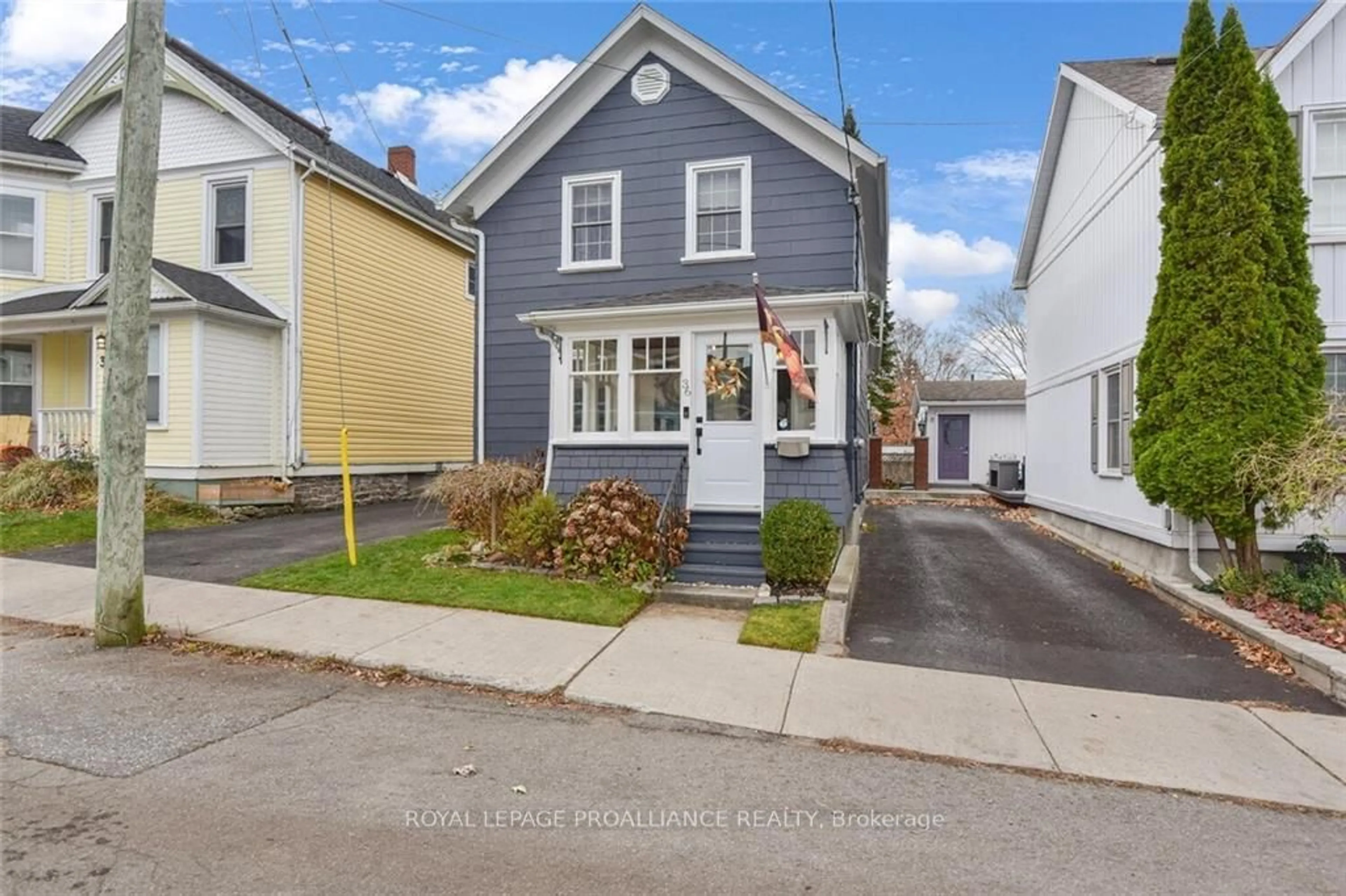 Frontside or backside of a home, the street view for 36 WALL St, Brockville Ontario K6V 4S1