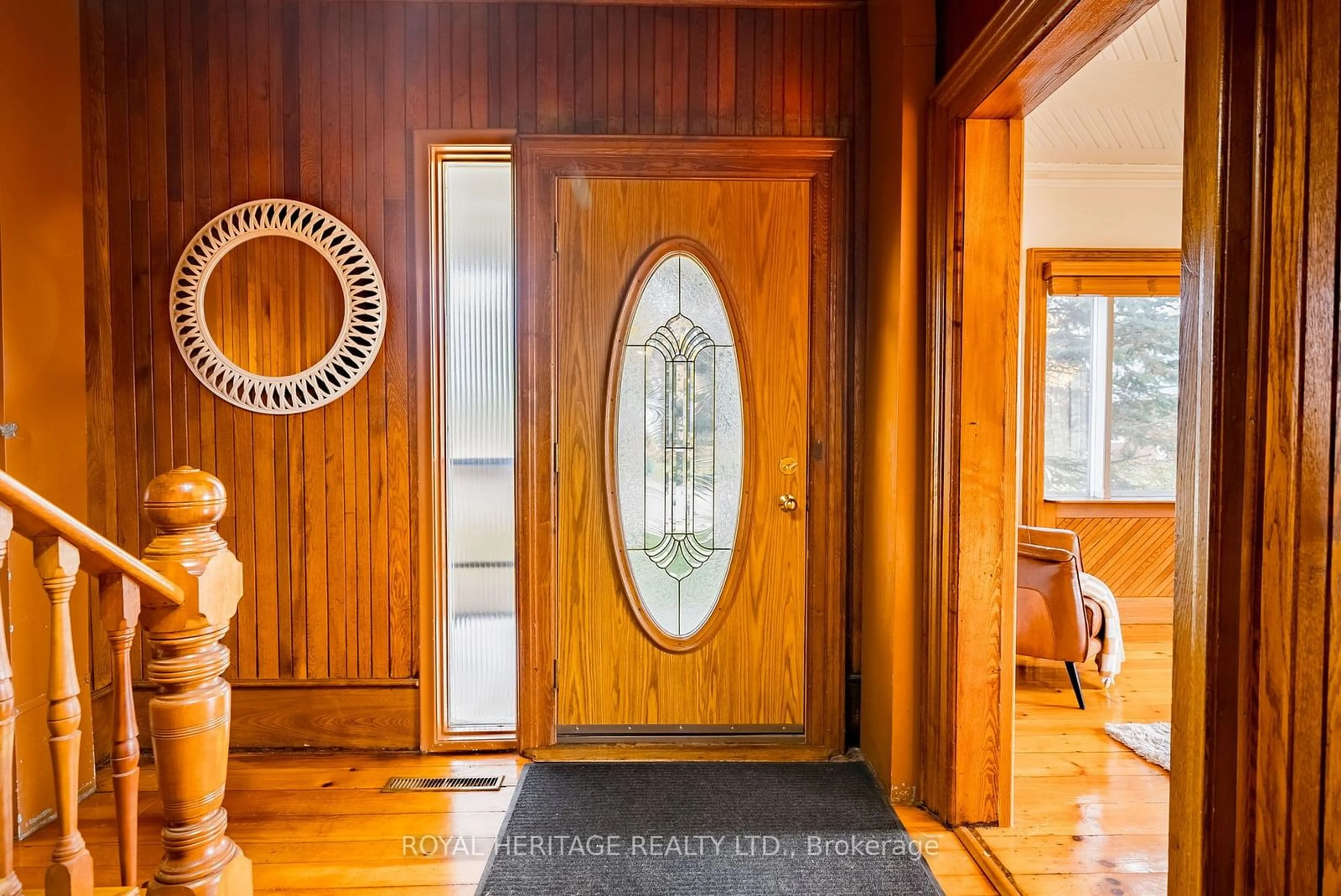 Indoor entryway, wood floors for 1764 Percy St, Cramahe Ontario K0K 1M0