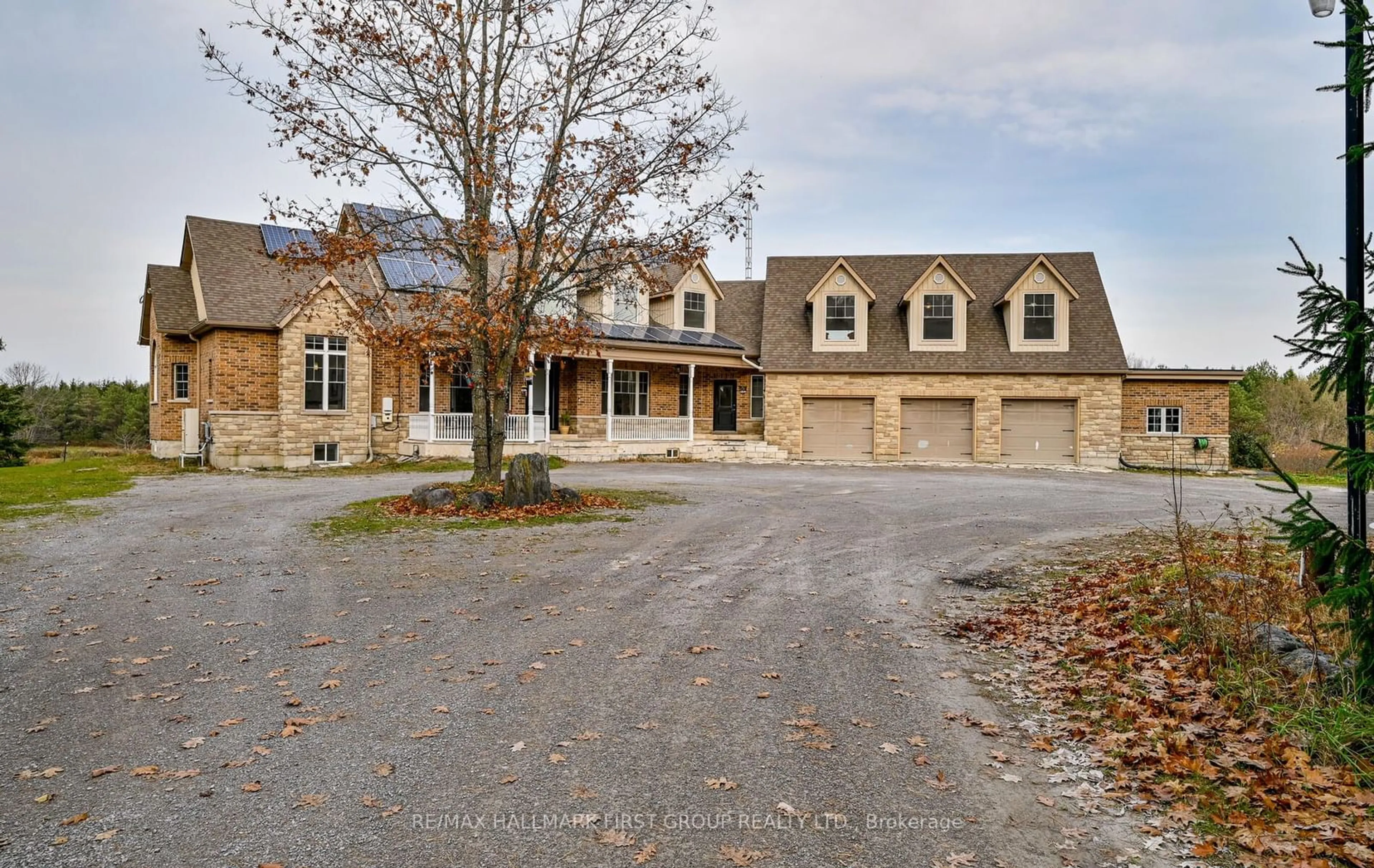 Home with brick exterior material for 1108 Sandy Hook Rd, Kawartha Lakes Ontario L0A 1K0