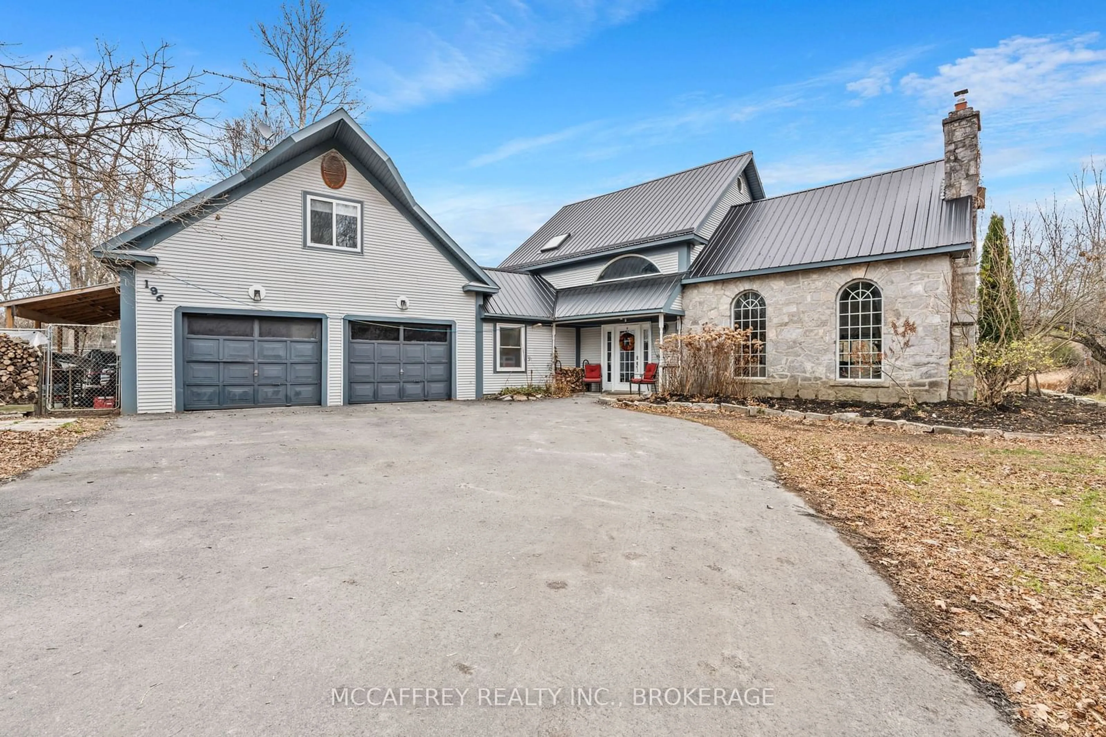 Frontside or backside of a home, cottage for 196 Academy St, Stone Mills Ontario K0K 2S0