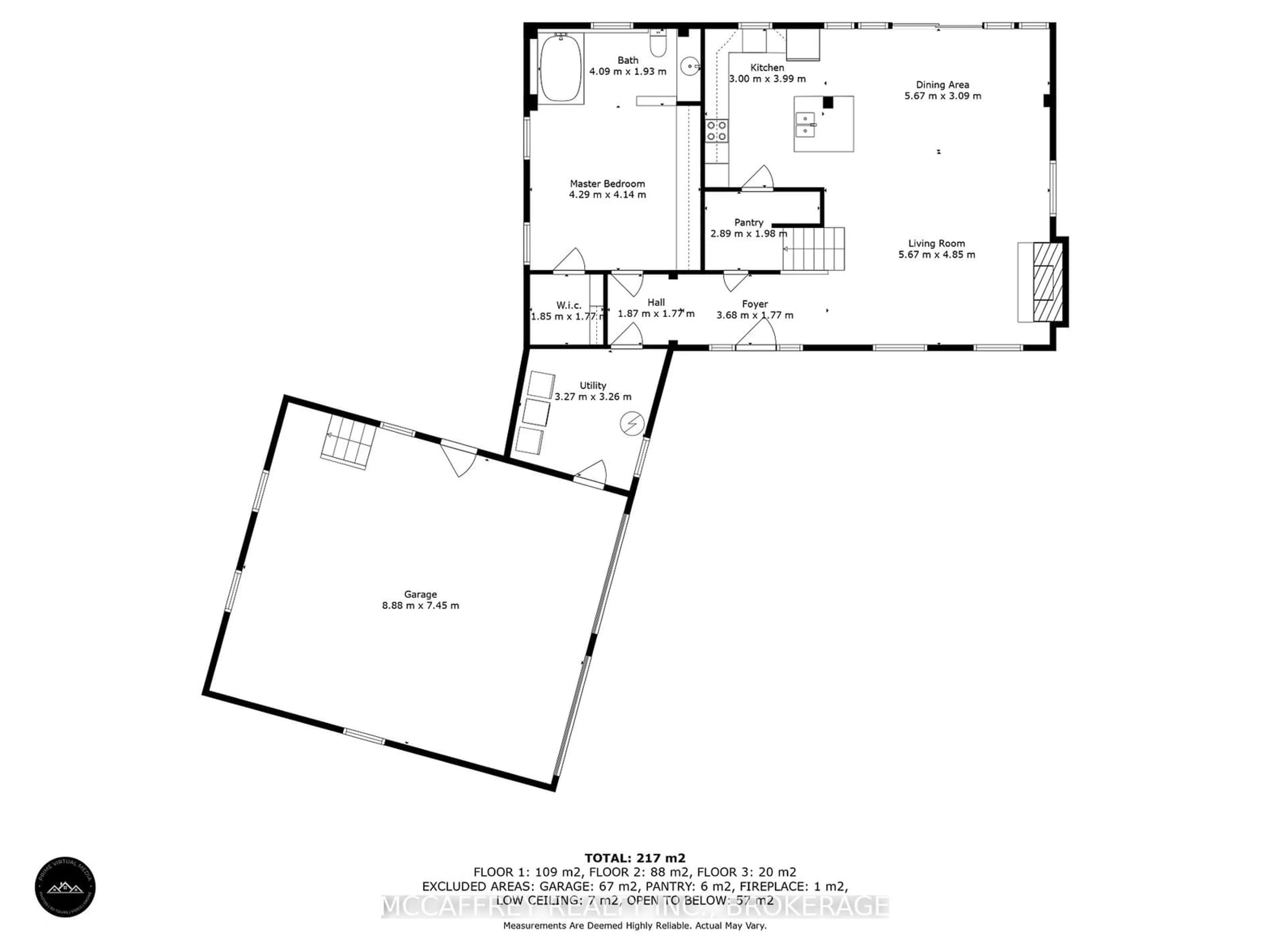 Floor plan for 196 Academy St, Stone Mills Ontario K0K 2S0