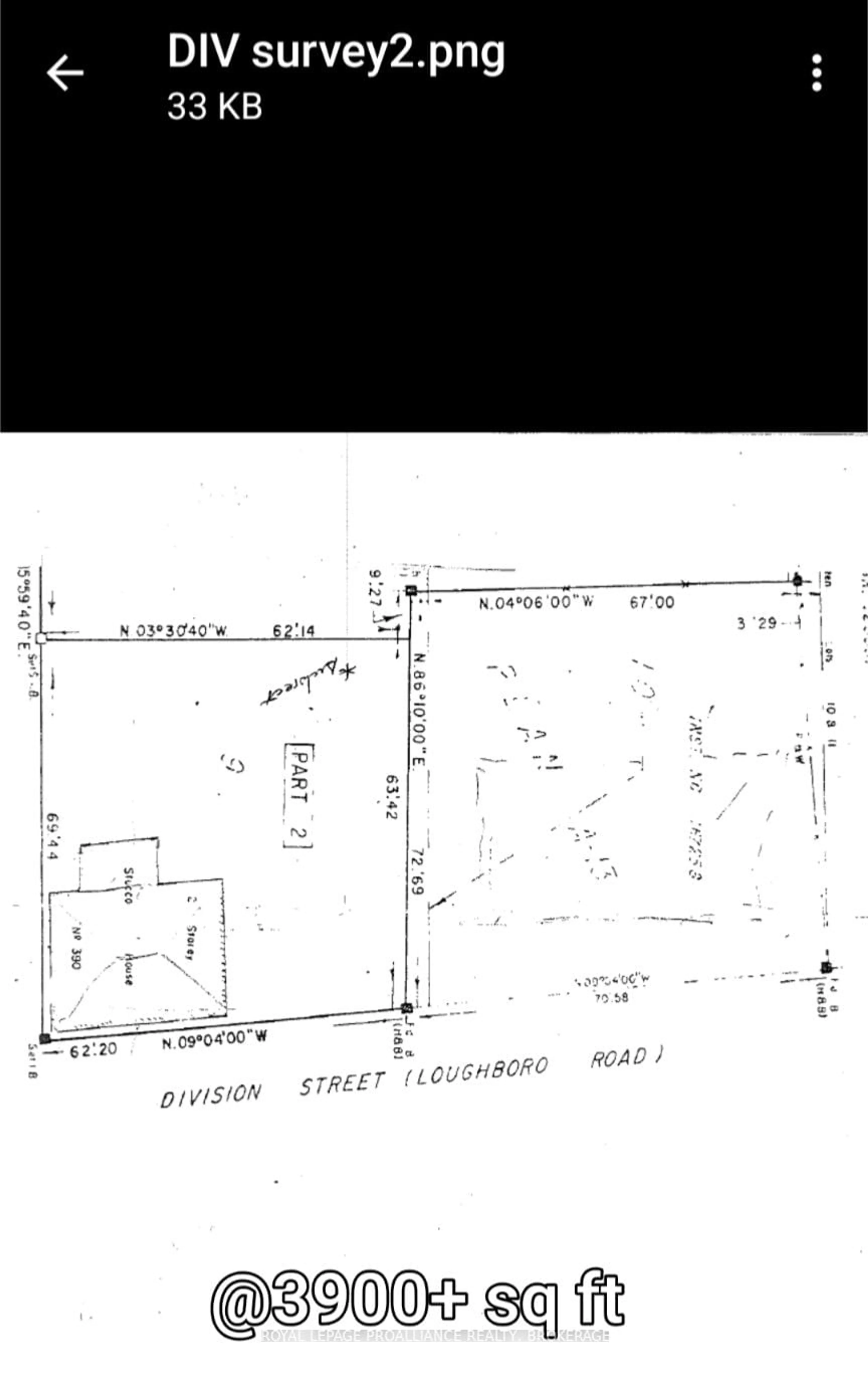 Floor plan for 390 Division St, Kingston Ontario K7K 4A7