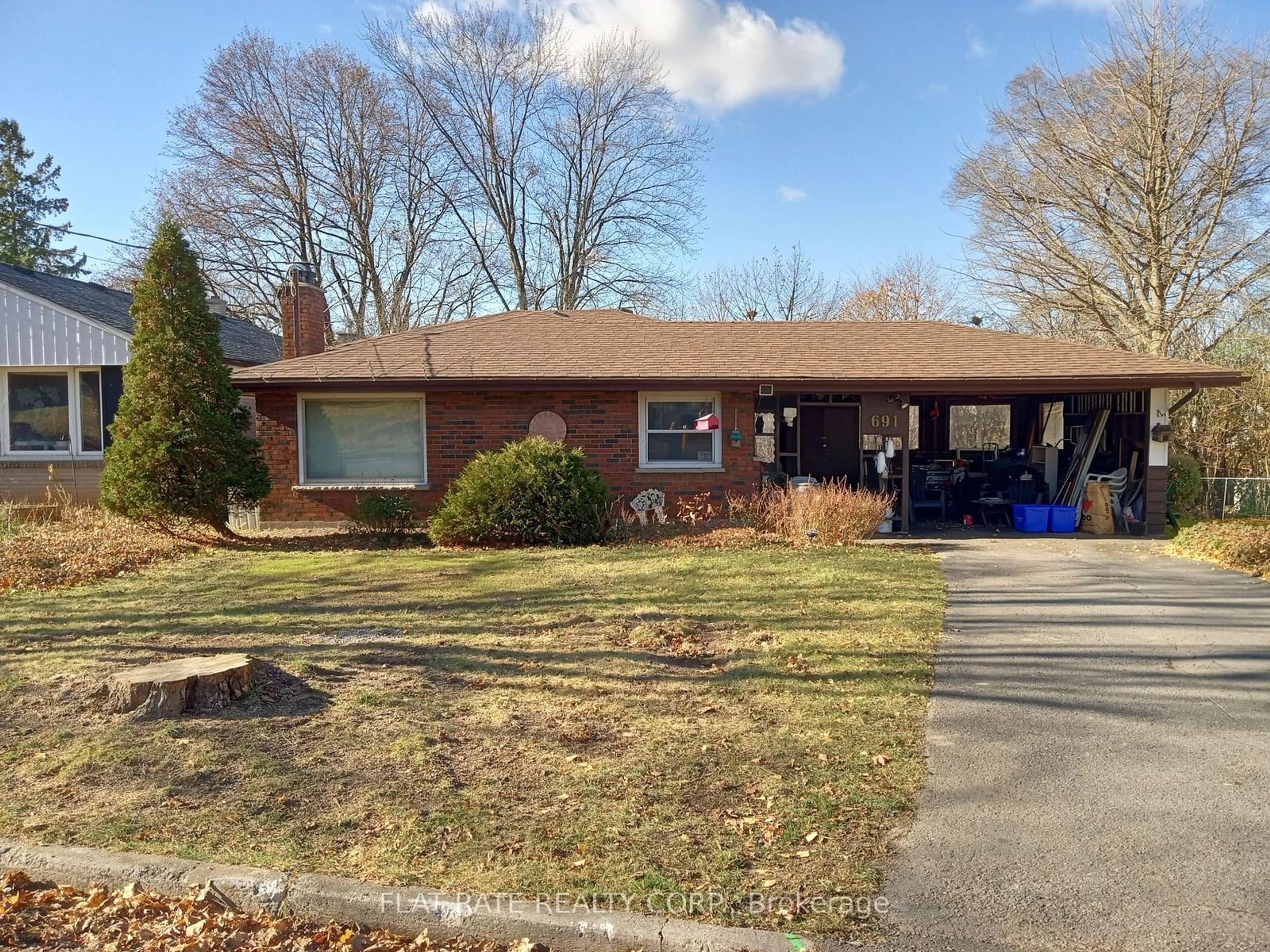 Frontside or backside of a home, the street view for 691 Stannor Dr, Peterborough Ontario K9J 4S9