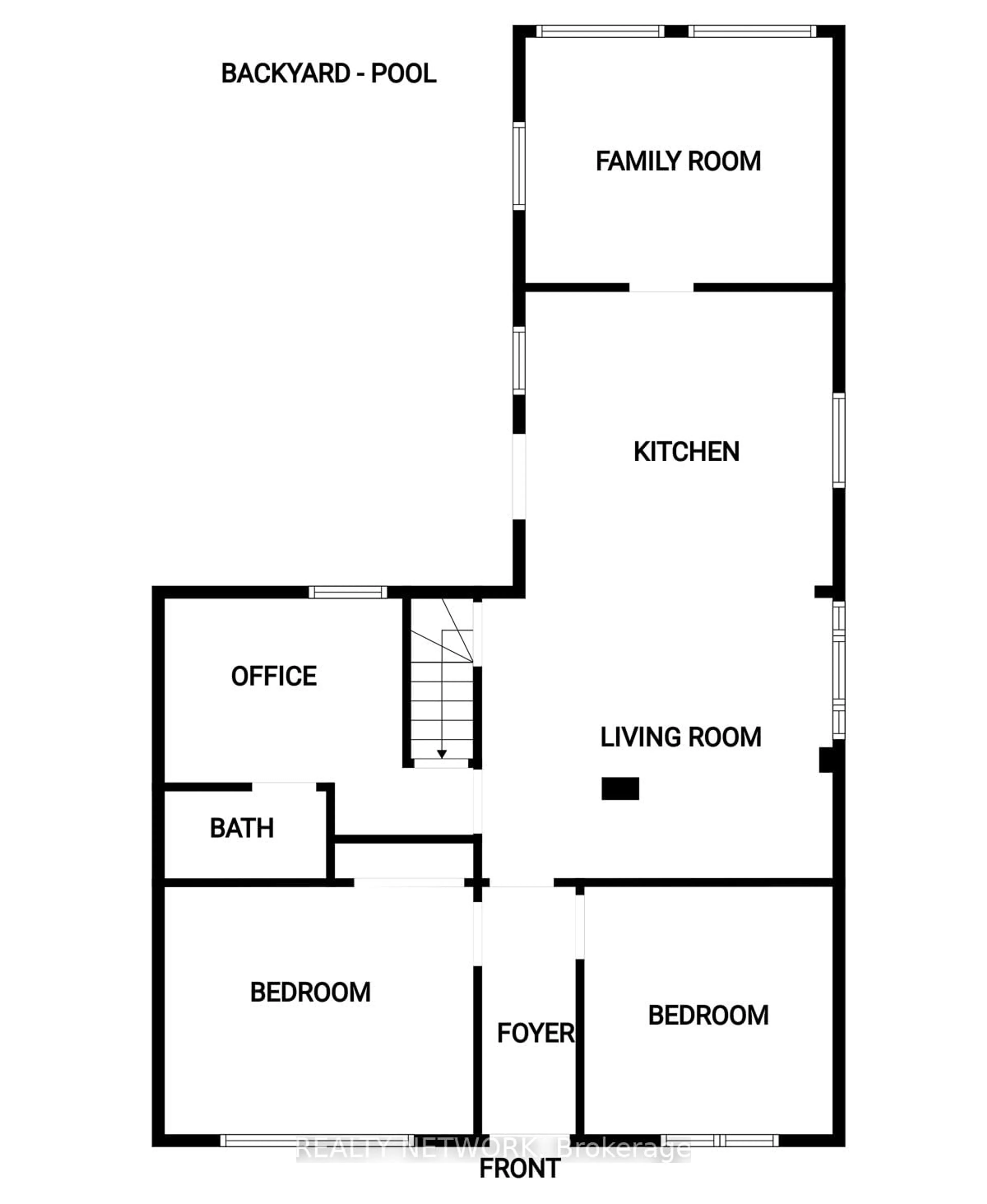 Floor plan for 323 Charlton Ave, Hamilton Ontario L8L 4S9