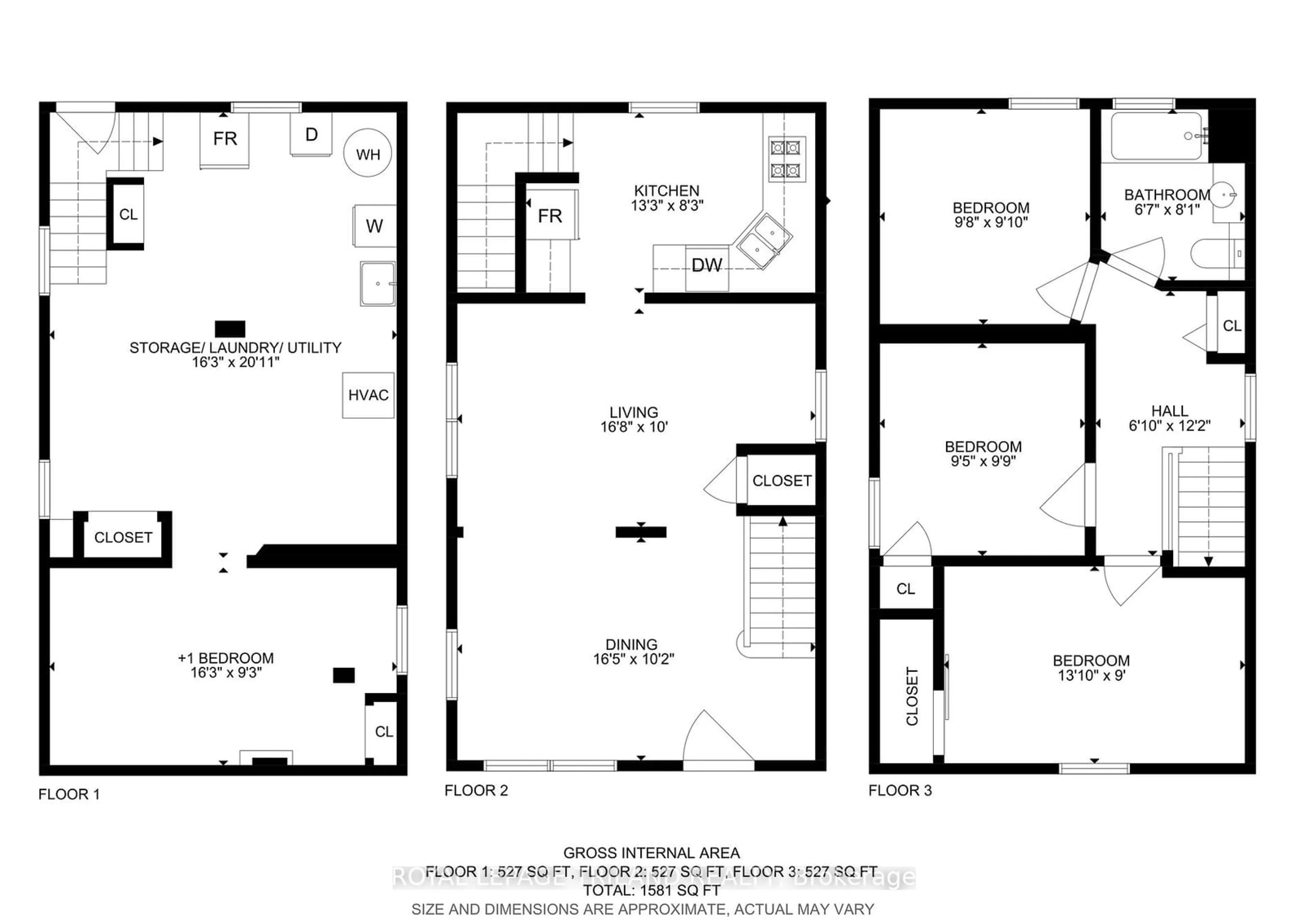 Floor plan for 76 Euclid Ave, London Ontario N6C 1C1