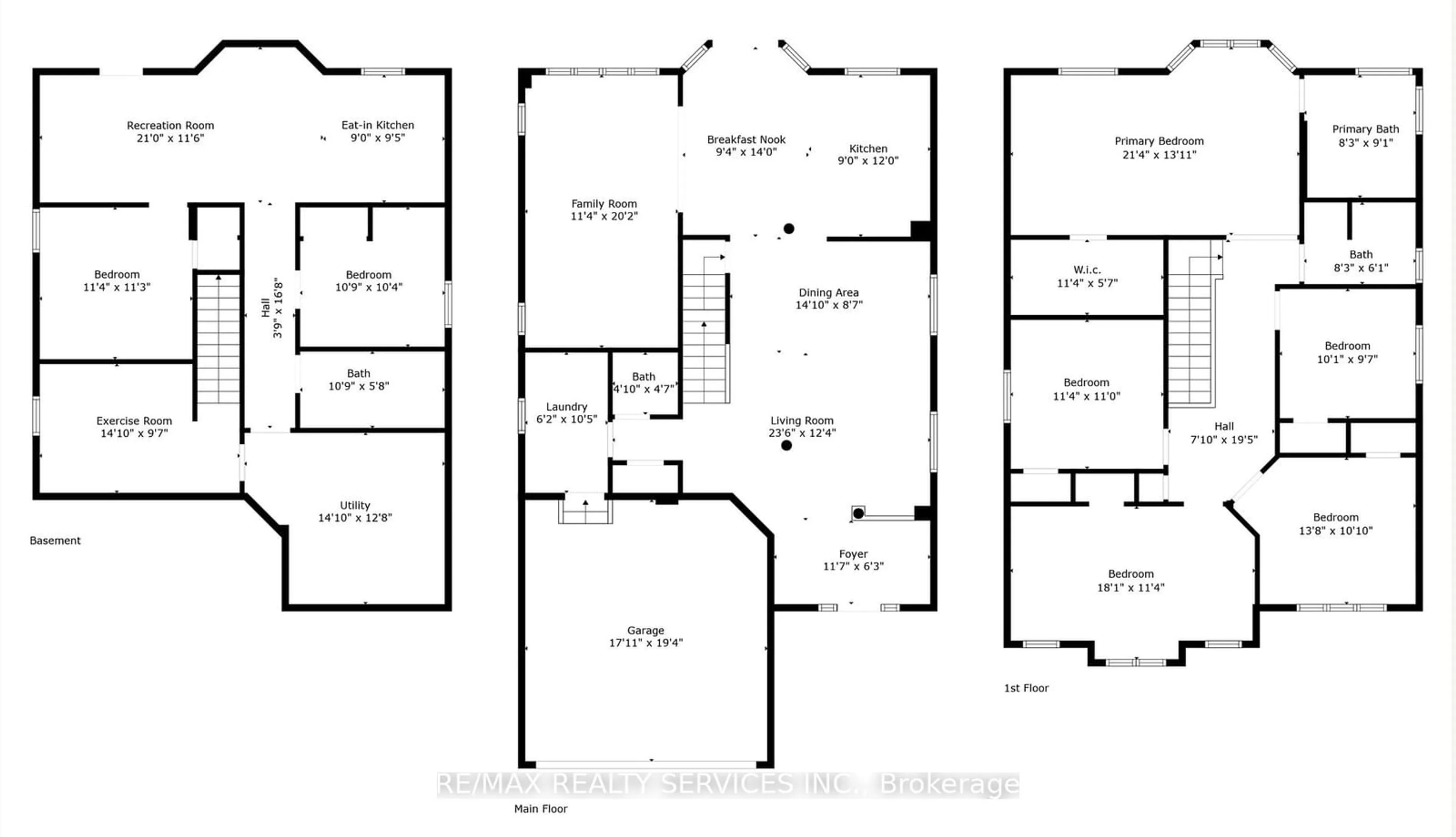 Floor plan for 716 Robert Ferrie Dr, Kitchener Ontario N2R 0B2