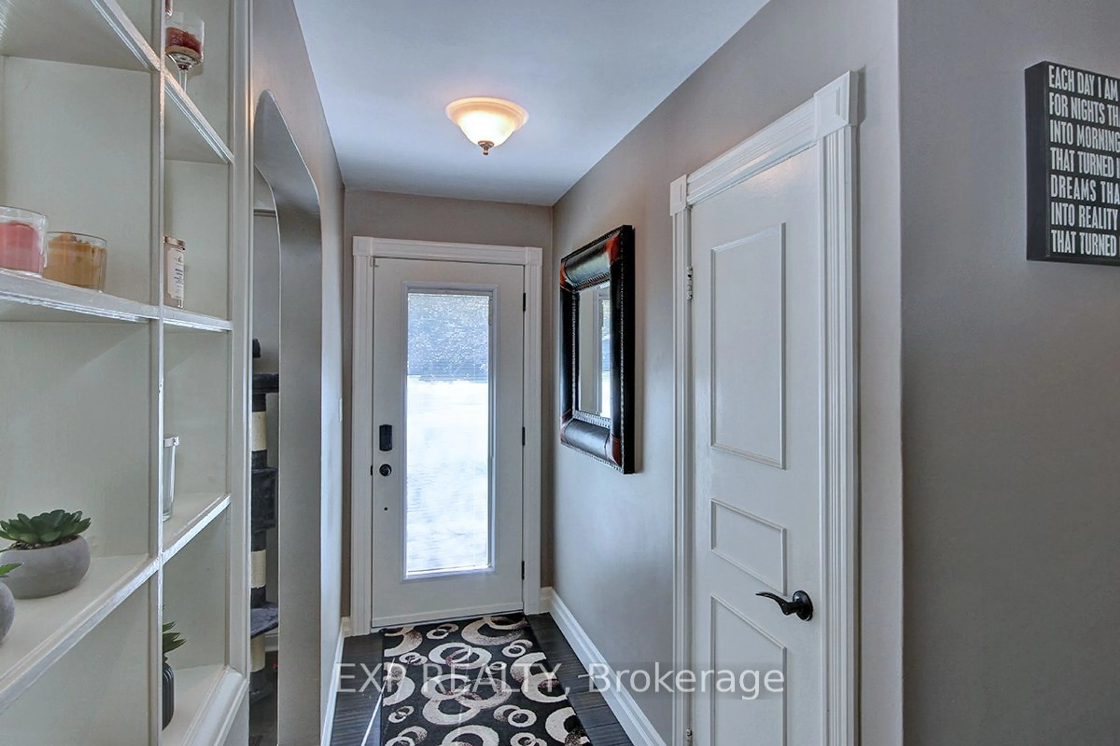 Indoor entryway, wood floors for 1341 Byron Baseline Rd, London Ontario N6K 2E5