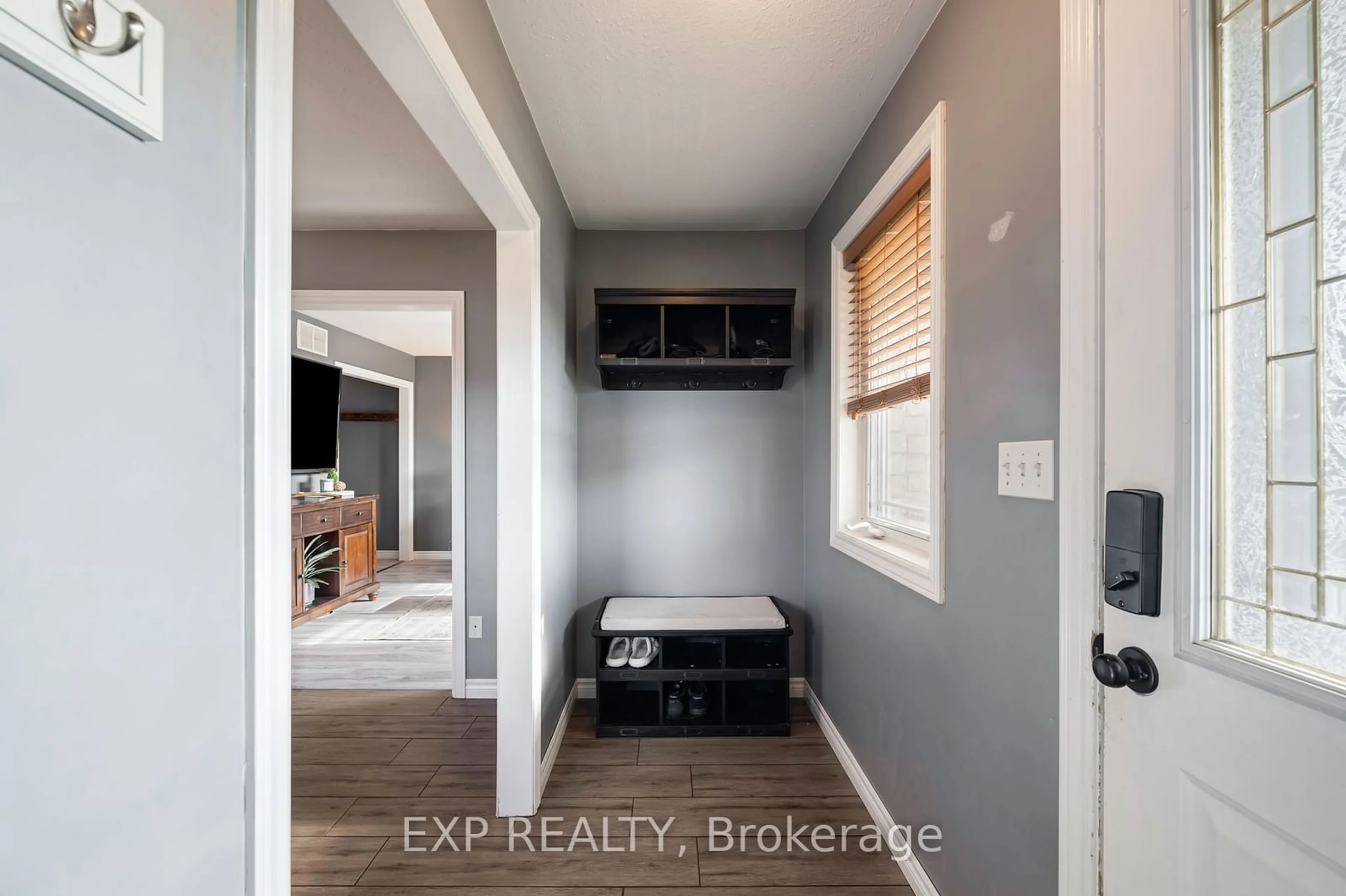 Indoor entryway, wood floors for 771 Princess St, Wellington North Ontario N0G 2L3