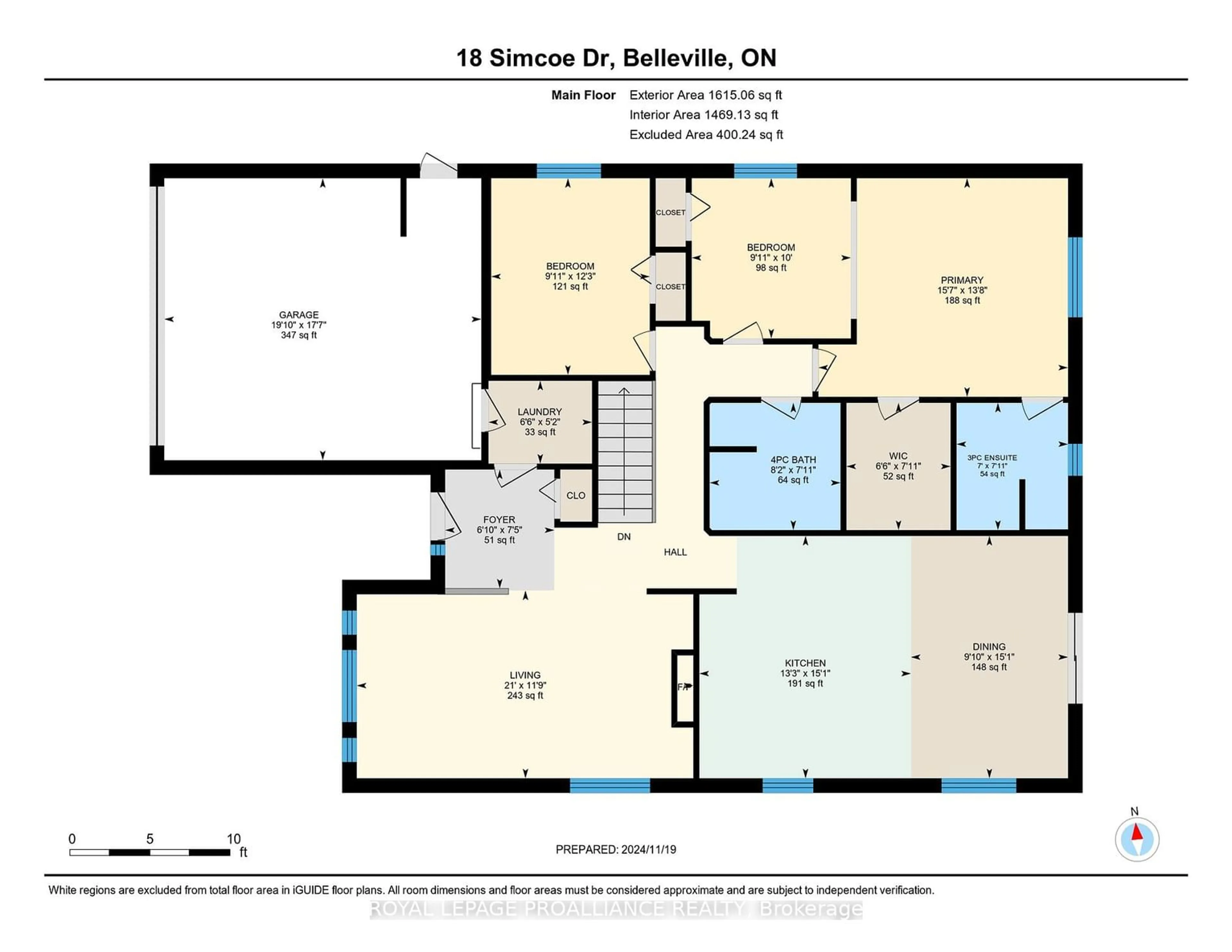 Floor plan for 18 Simcoe Dr, Belleville Ontario K8N 4Z5