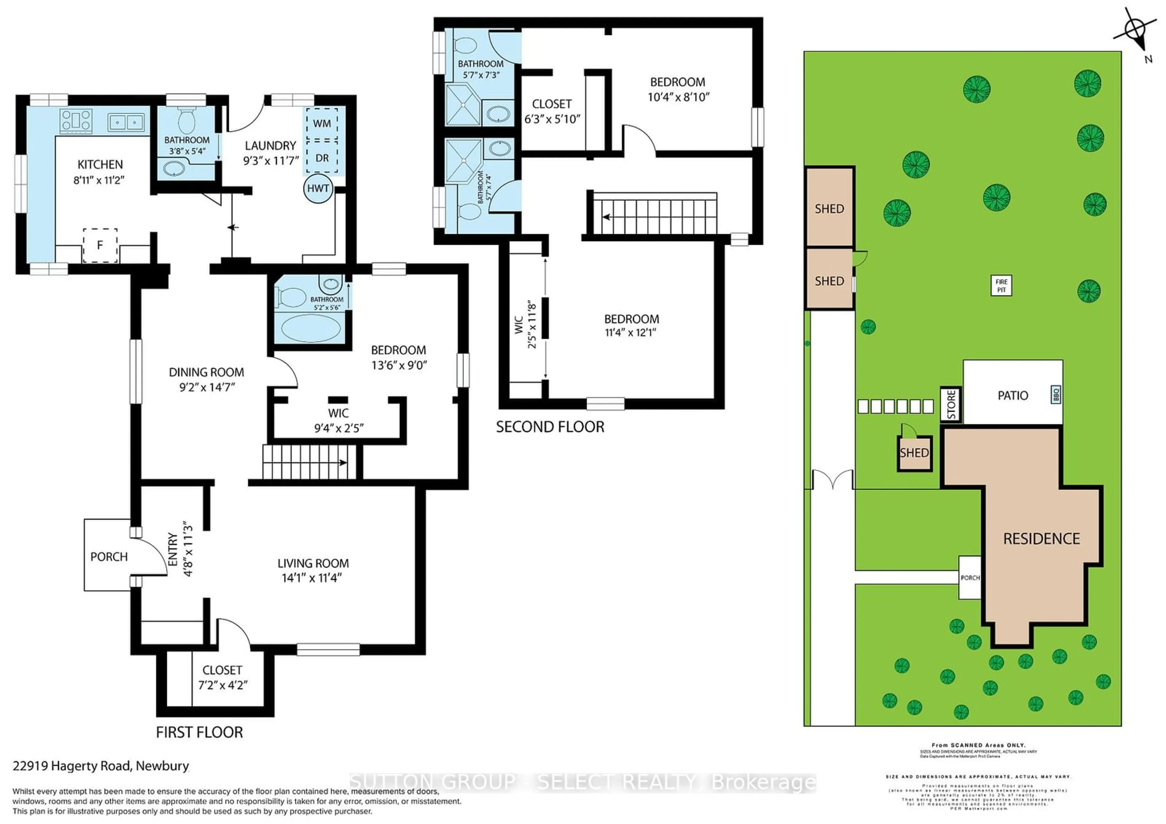 Floor plan for 22919 Hagerty Rd, Newbury Ontario N0L 1Z0