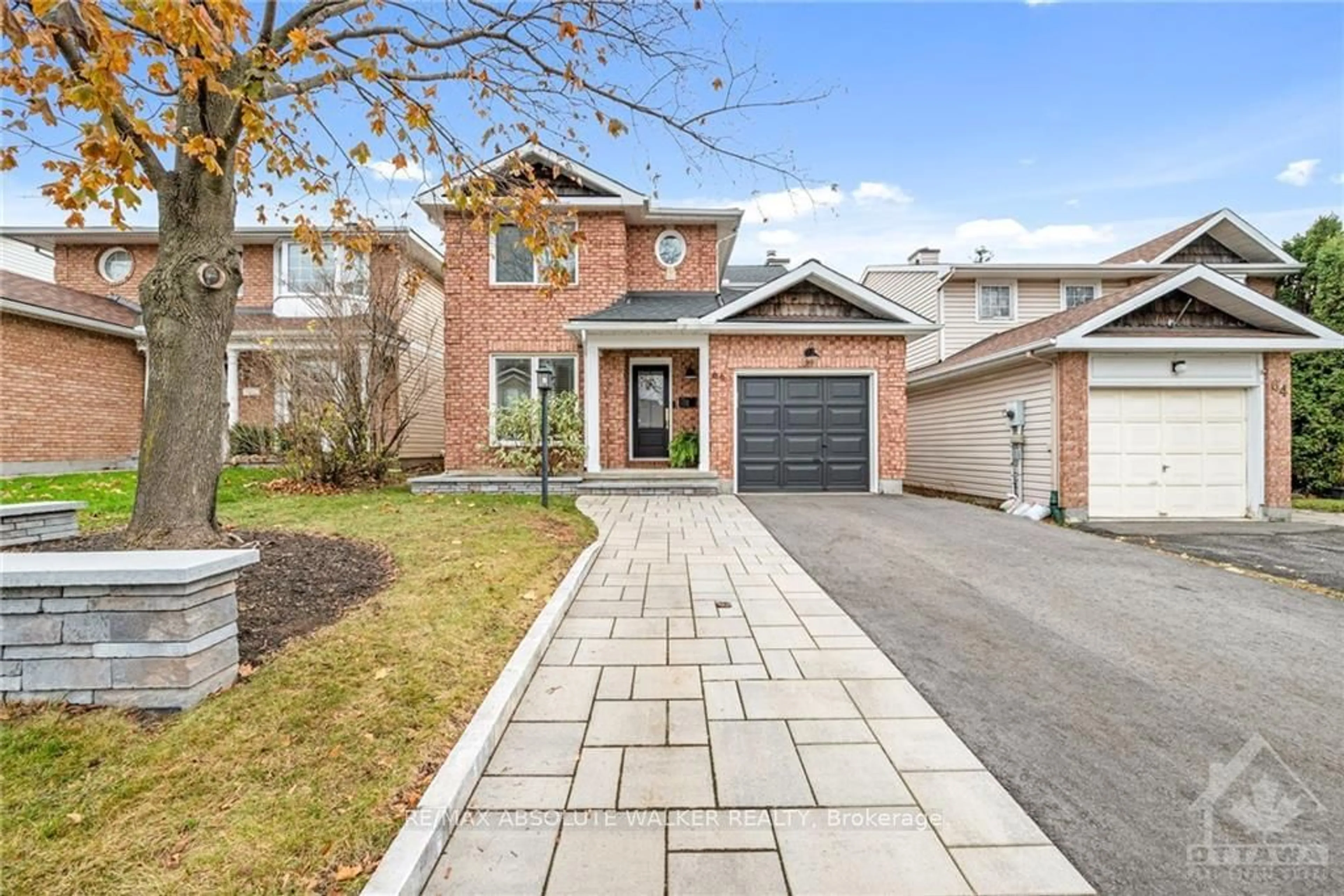 Home with brick exterior material for 66 WILLOW GLEN Dr, Kanata Ontario K2H 1S9