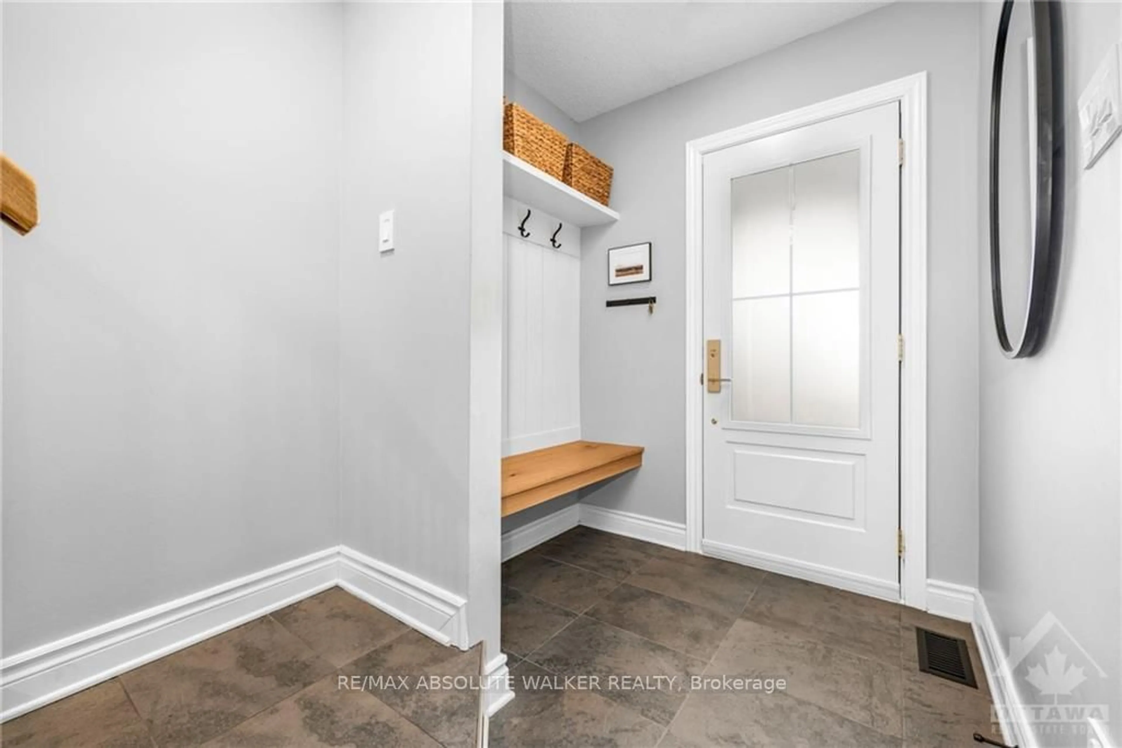 Indoor entryway, wood floors for 66 WILLOW GLEN Dr, Kanata Ontario K2H 1S9