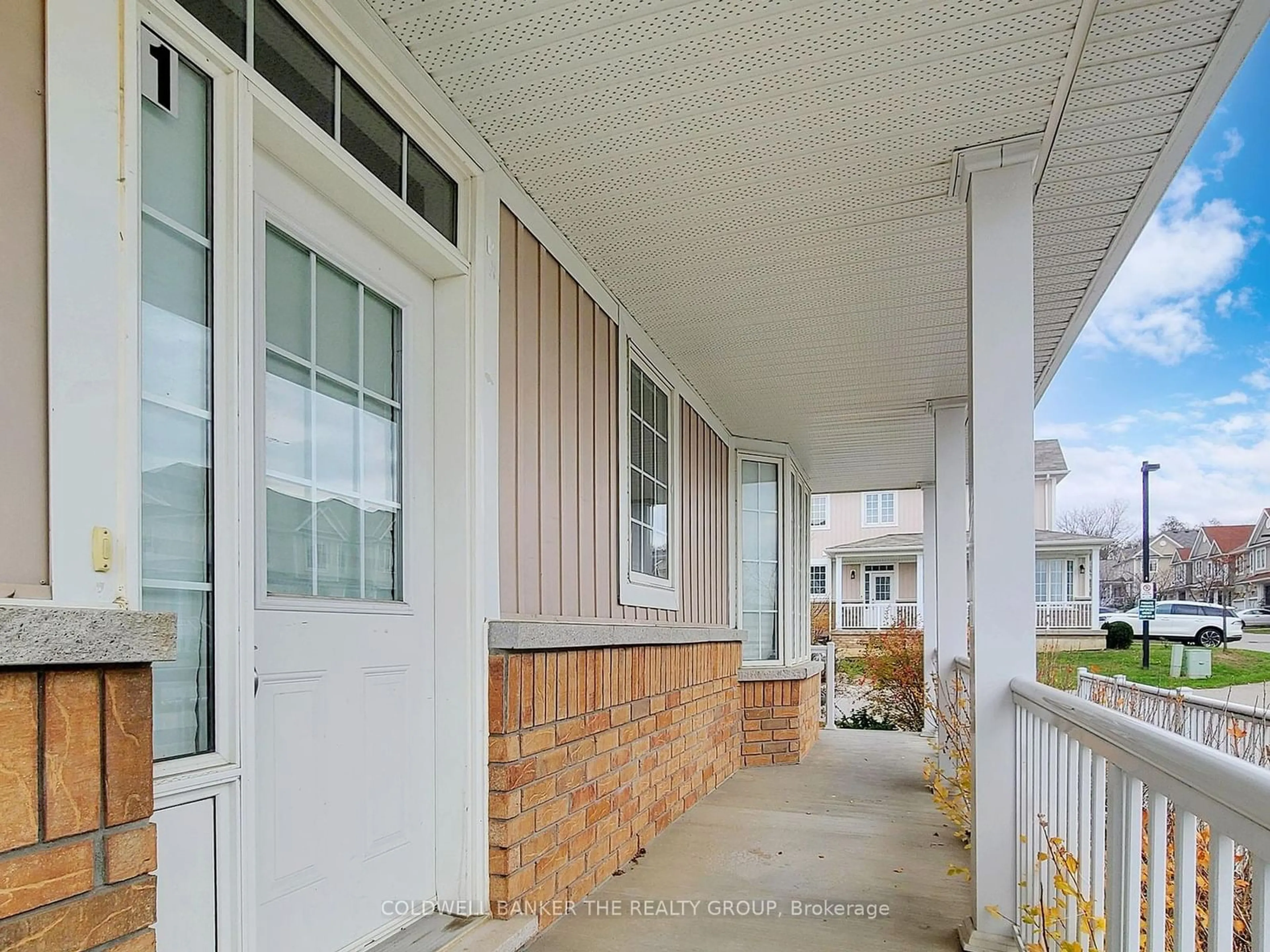 A pic from exterior of the house or condo, the street view for 21 Diana Ave #1, Brantford Ontario N3T 0G7