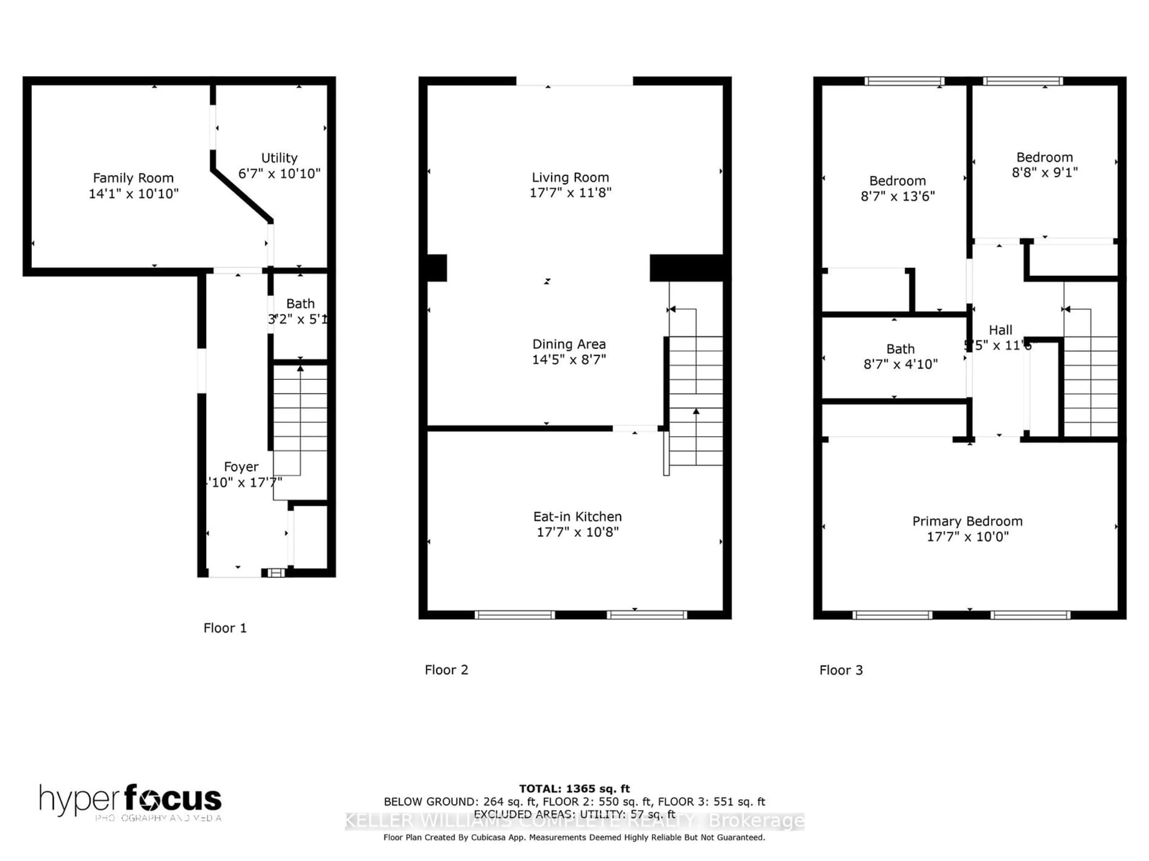 Floor plan for 145 Rice Ave #7, Hamilton Ontario L9C 6R3