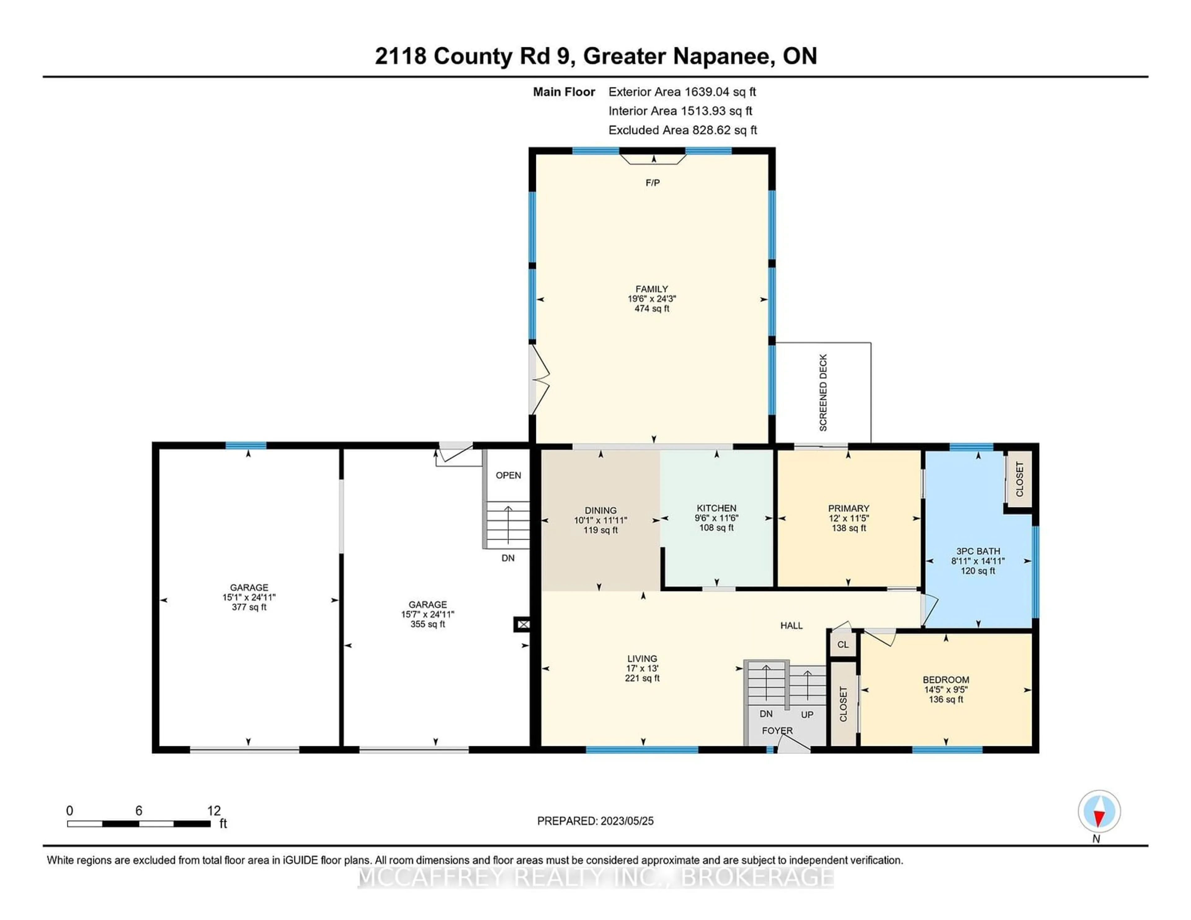 Floor plan for 2118 COUNTY ROAD 9, Greater Napanee Ontario K7R 3K8