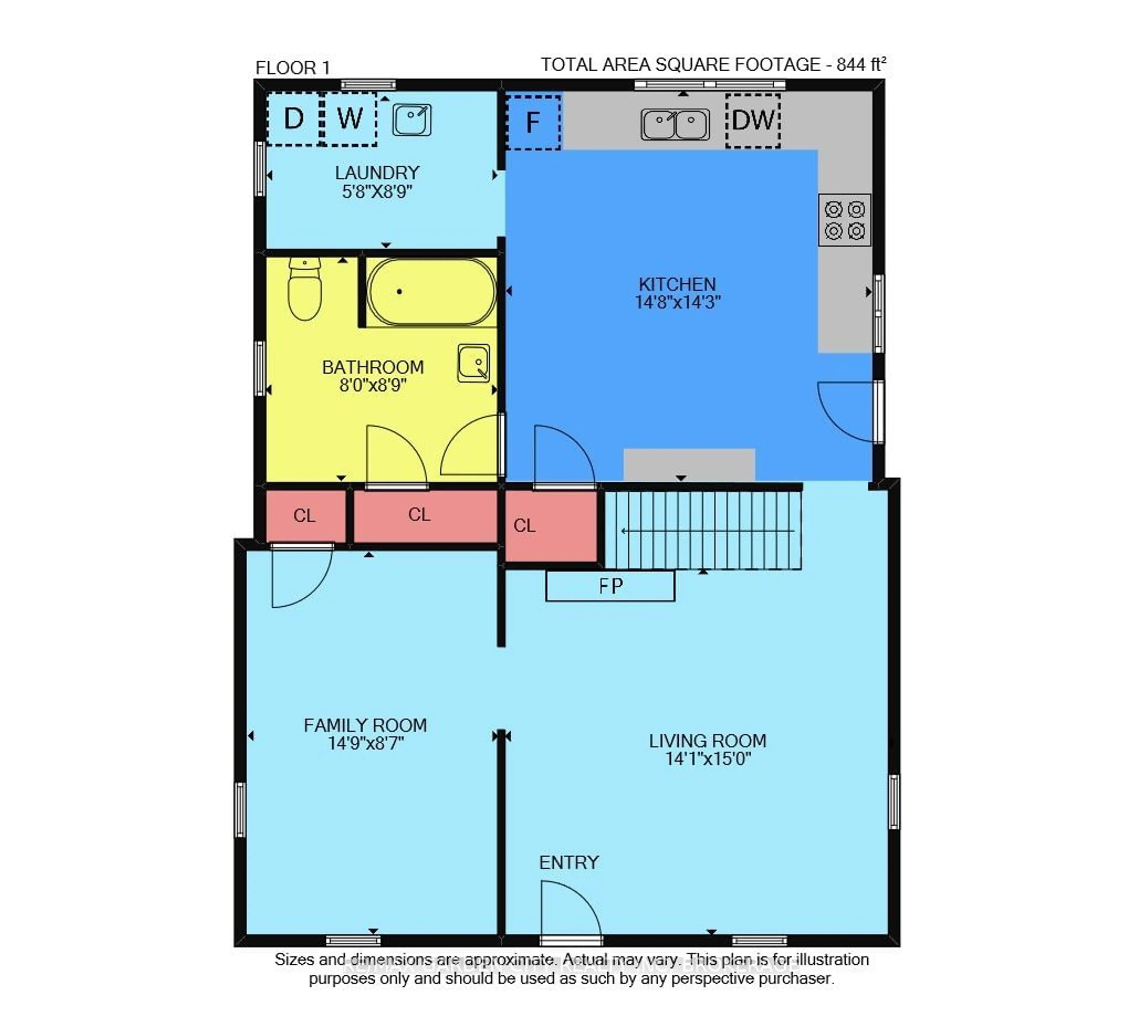 Floor plan for 3663 East Main St, Fort Erie Ontario L0S 1S0