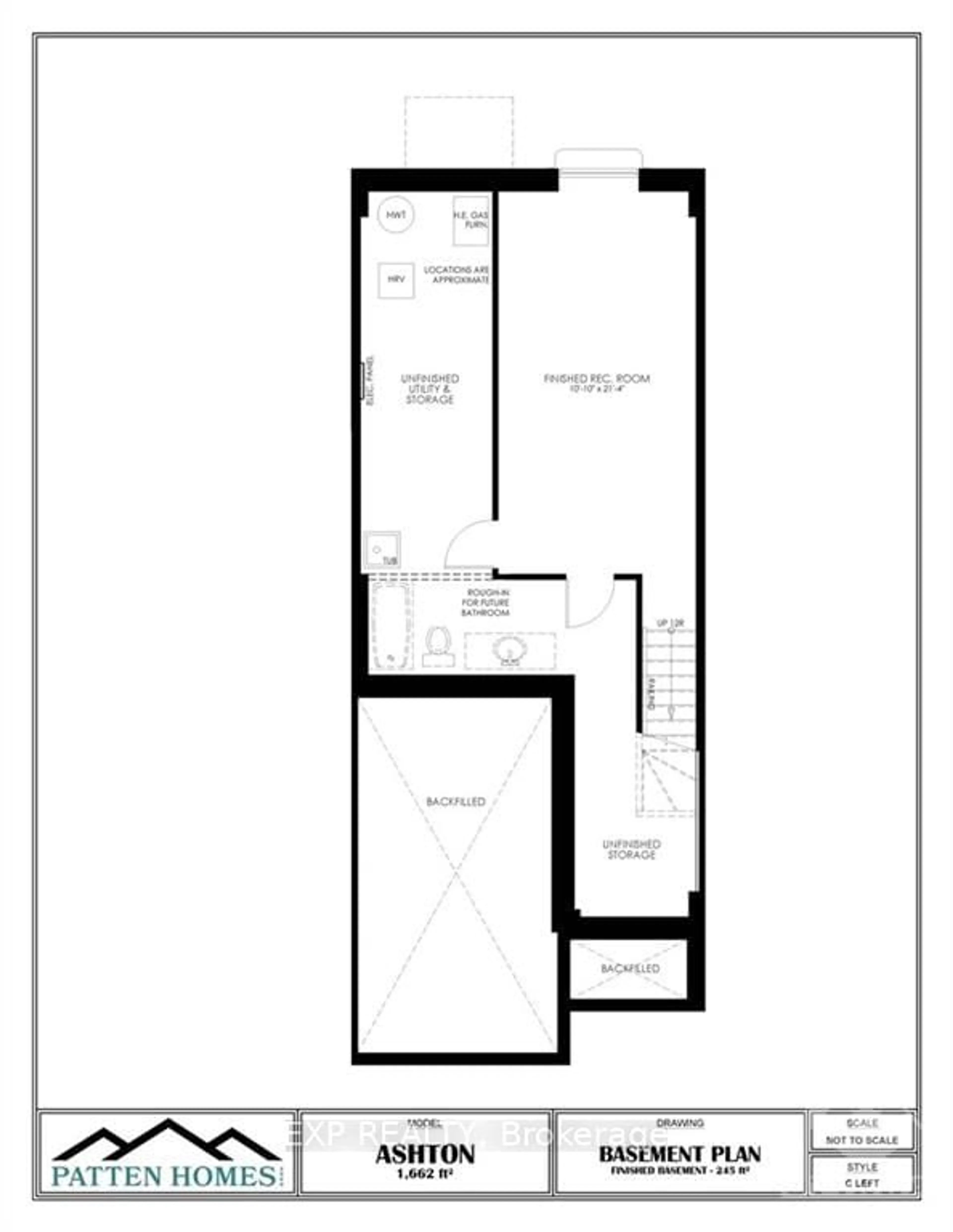 Floor plan for 175 CRAIG DUNCAN Terr, Stittsville - Munster - Richmond Ontario K2S 3C4