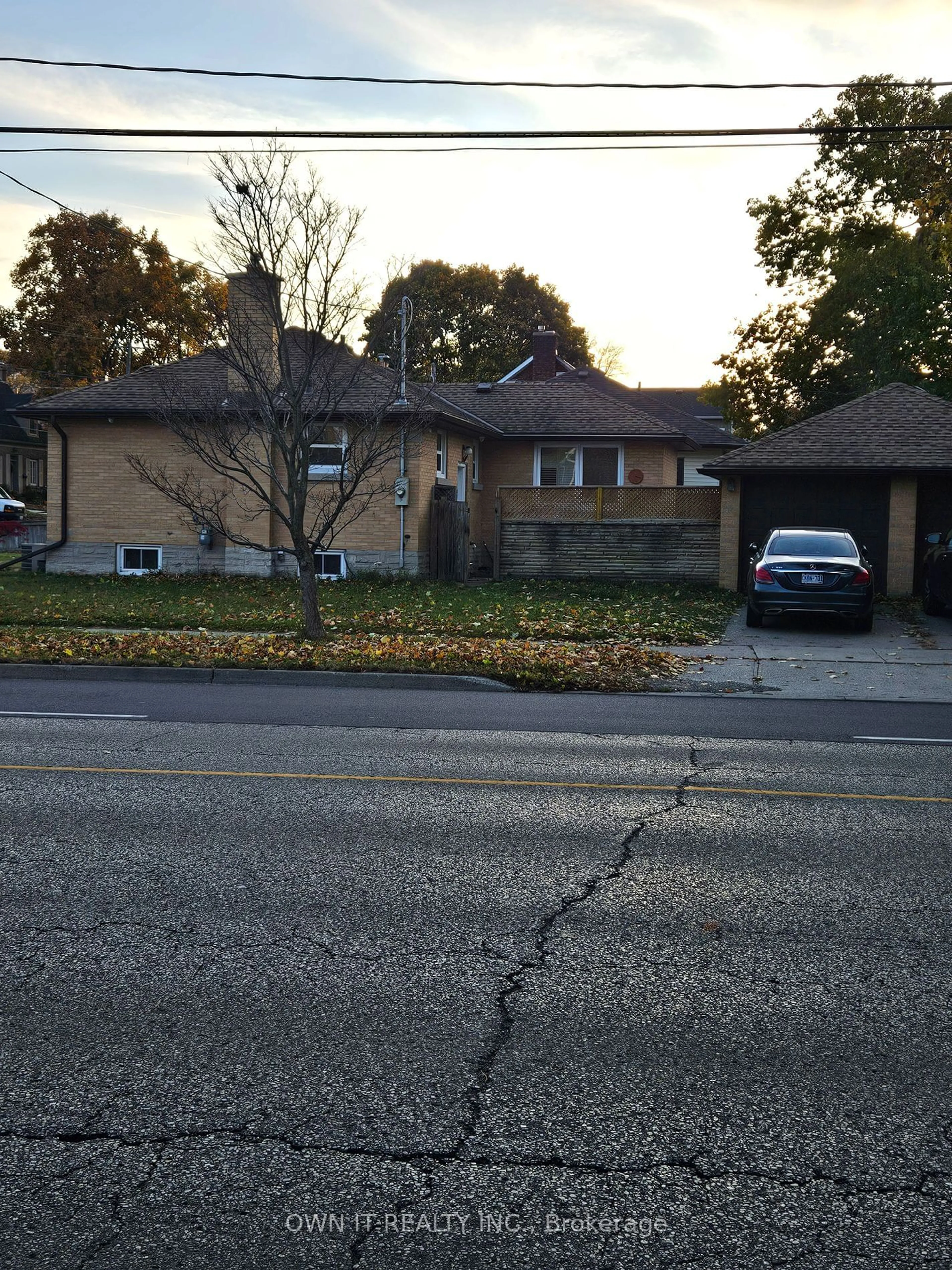 Frontside or backside of a home, the street view for 50 Jackson Ave, Kitchener Ontario N2H 3N8