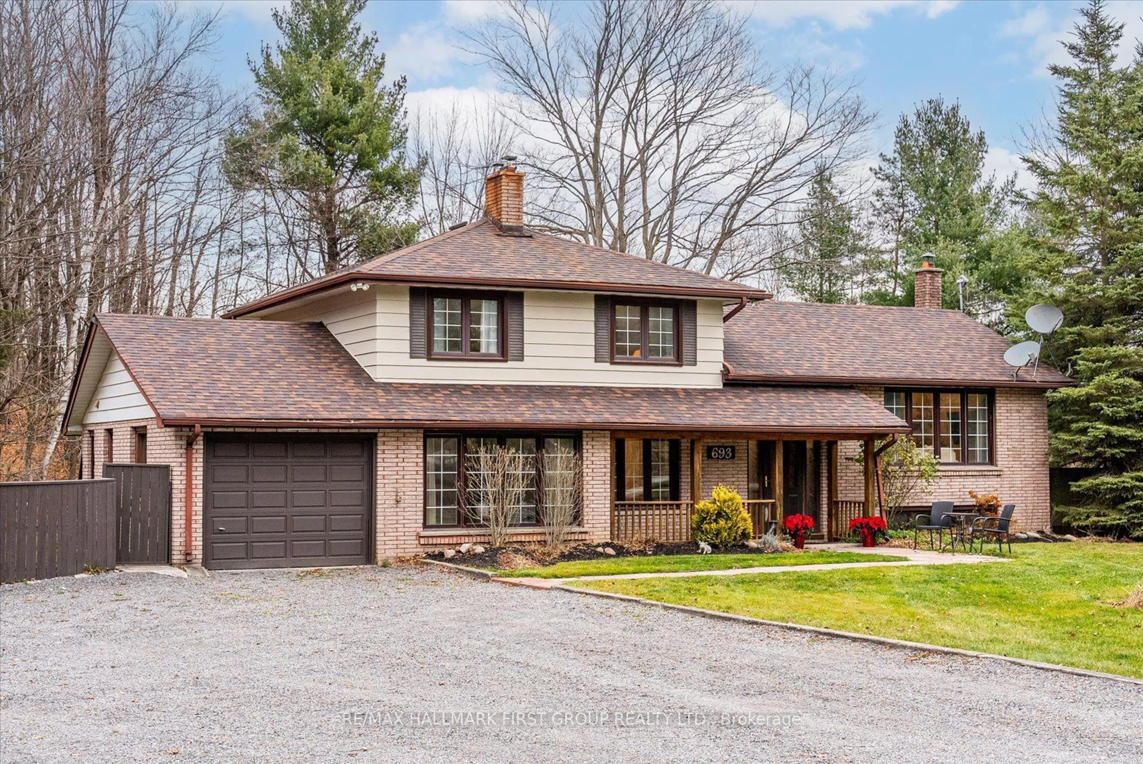 Frontside or backside of a home, cottage for 693 Waite Rd, Kawartha Lakes Ontario L0A 1K0