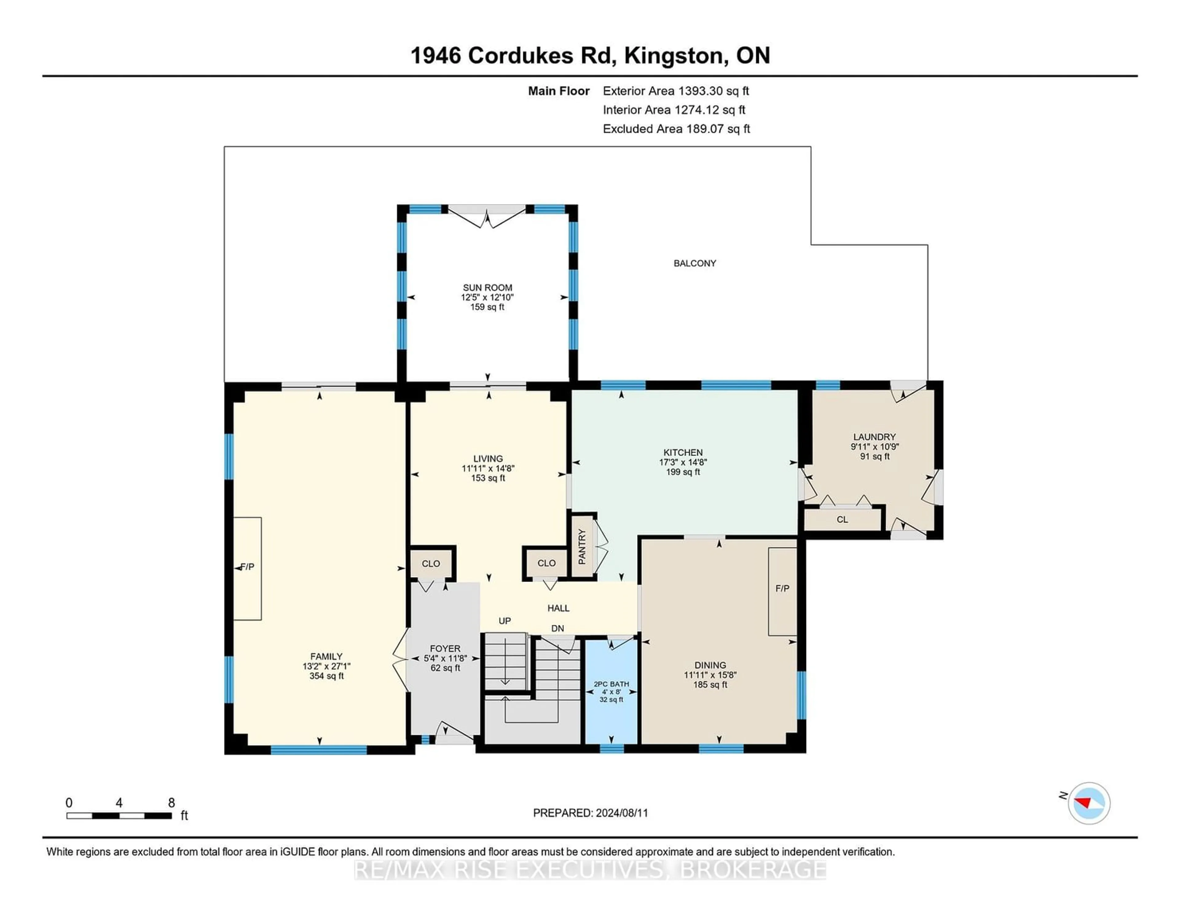 Floor plan for 1946 CORDUKES Rd, Kingston Ontario K7L 4V4