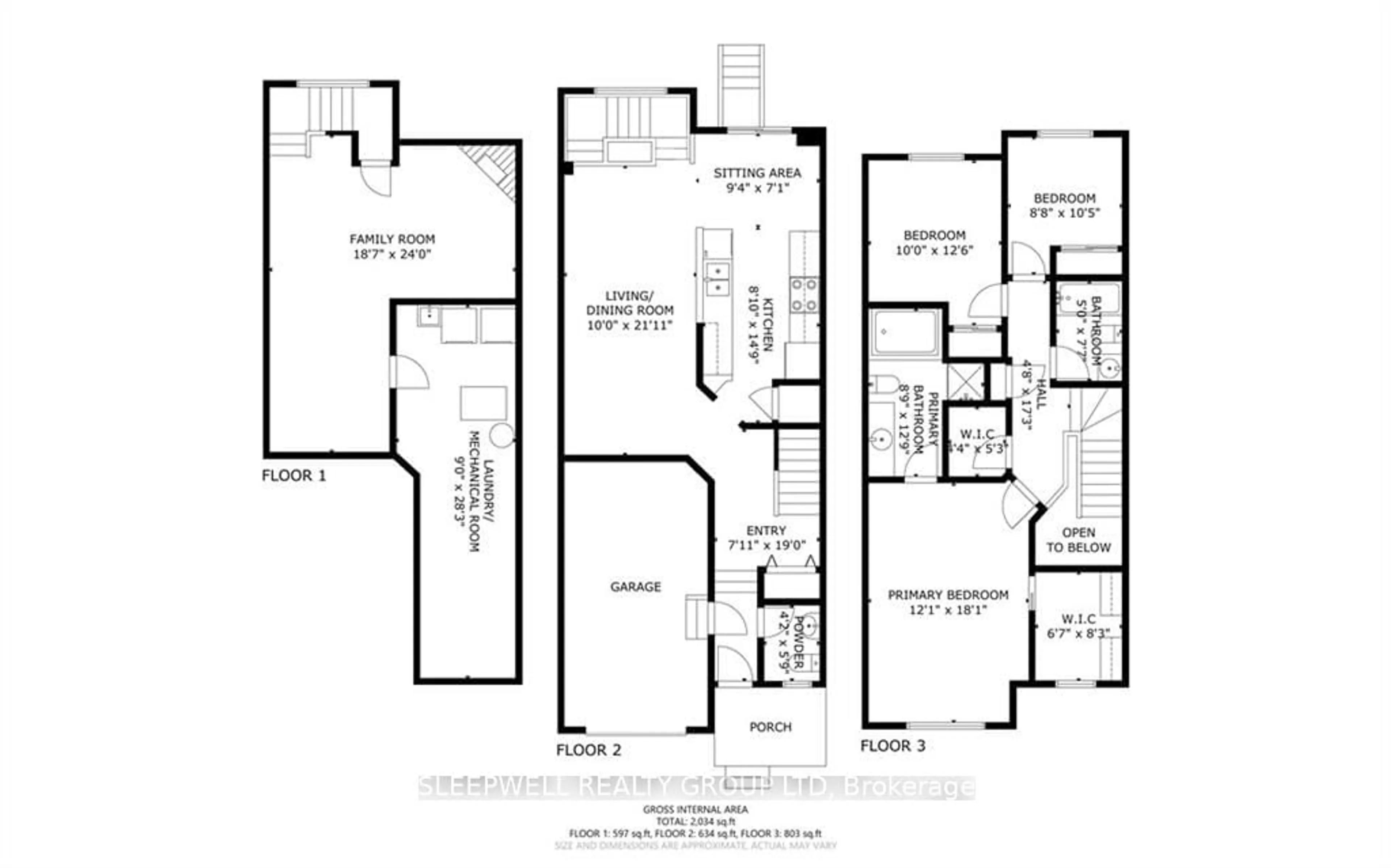 Floor plan for 139 ROMINA St, Kanata Ontario K2S 0J2