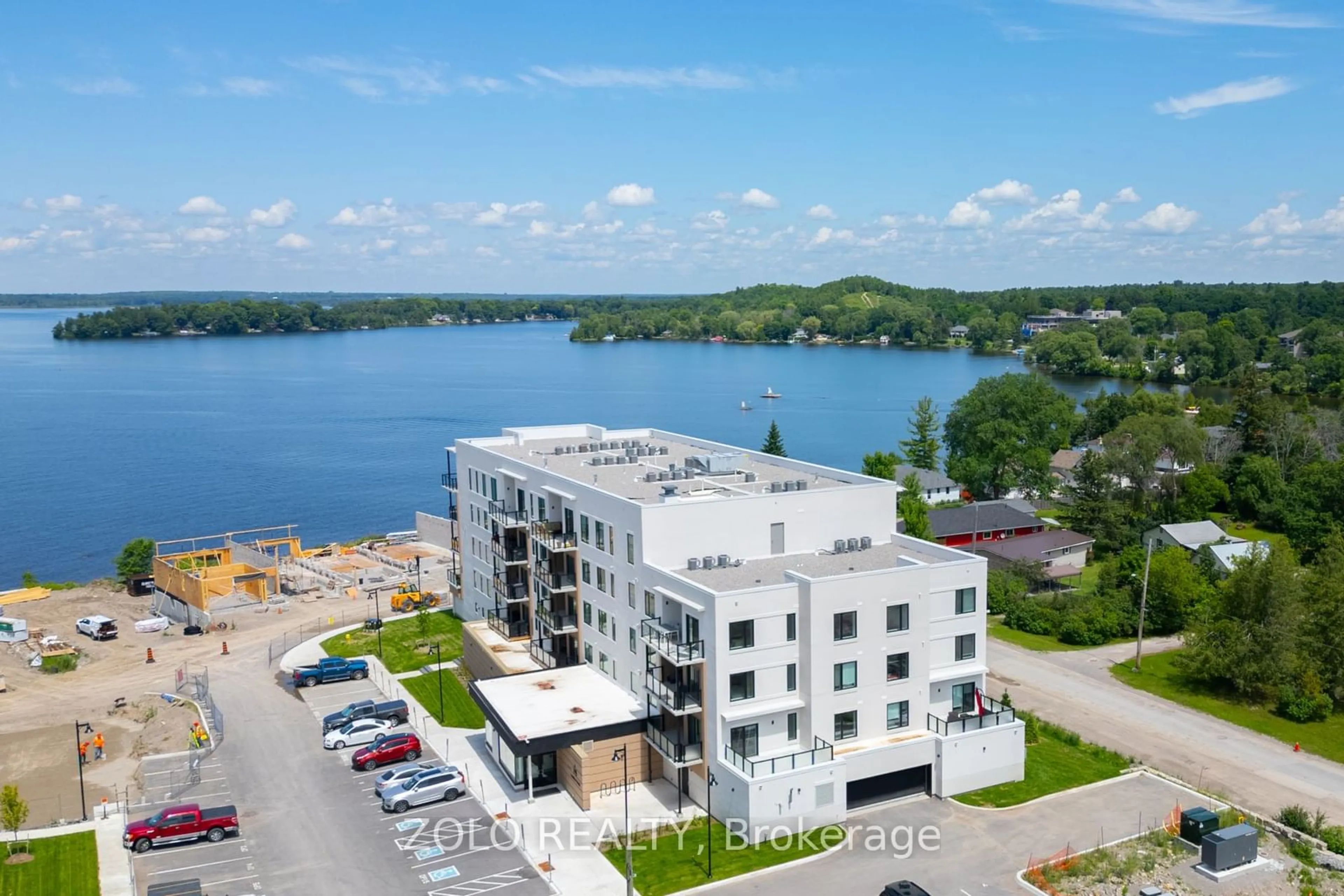 A pic from exterior of the house or condo, lake for 19B WEST St #PH 5, Kawartha Lakes Ontario K9V 1C4