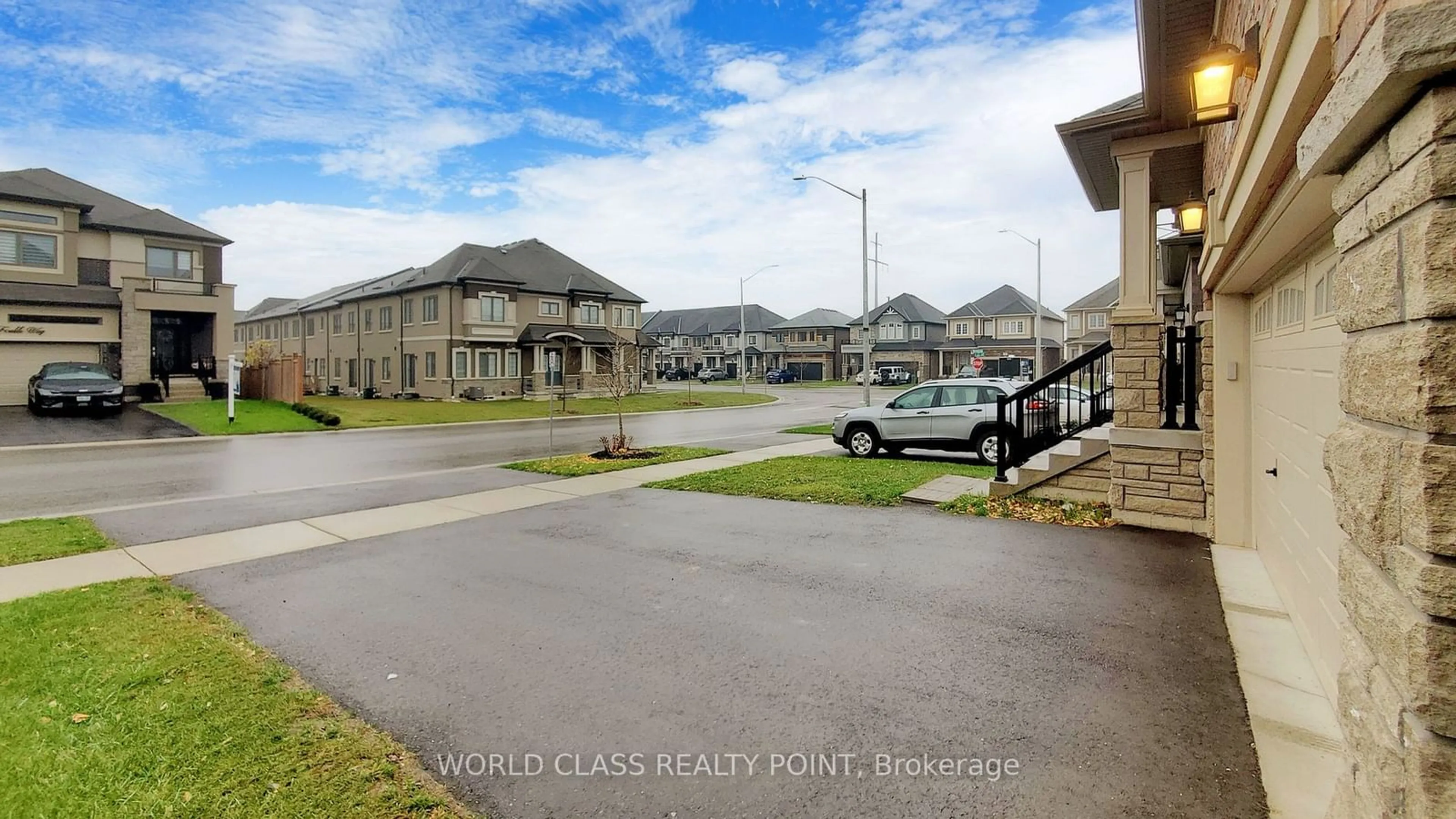 A pic from exterior of the house or condo, the street view for 25 Doug Foulds Way, Brant Ontario N3L 0J9