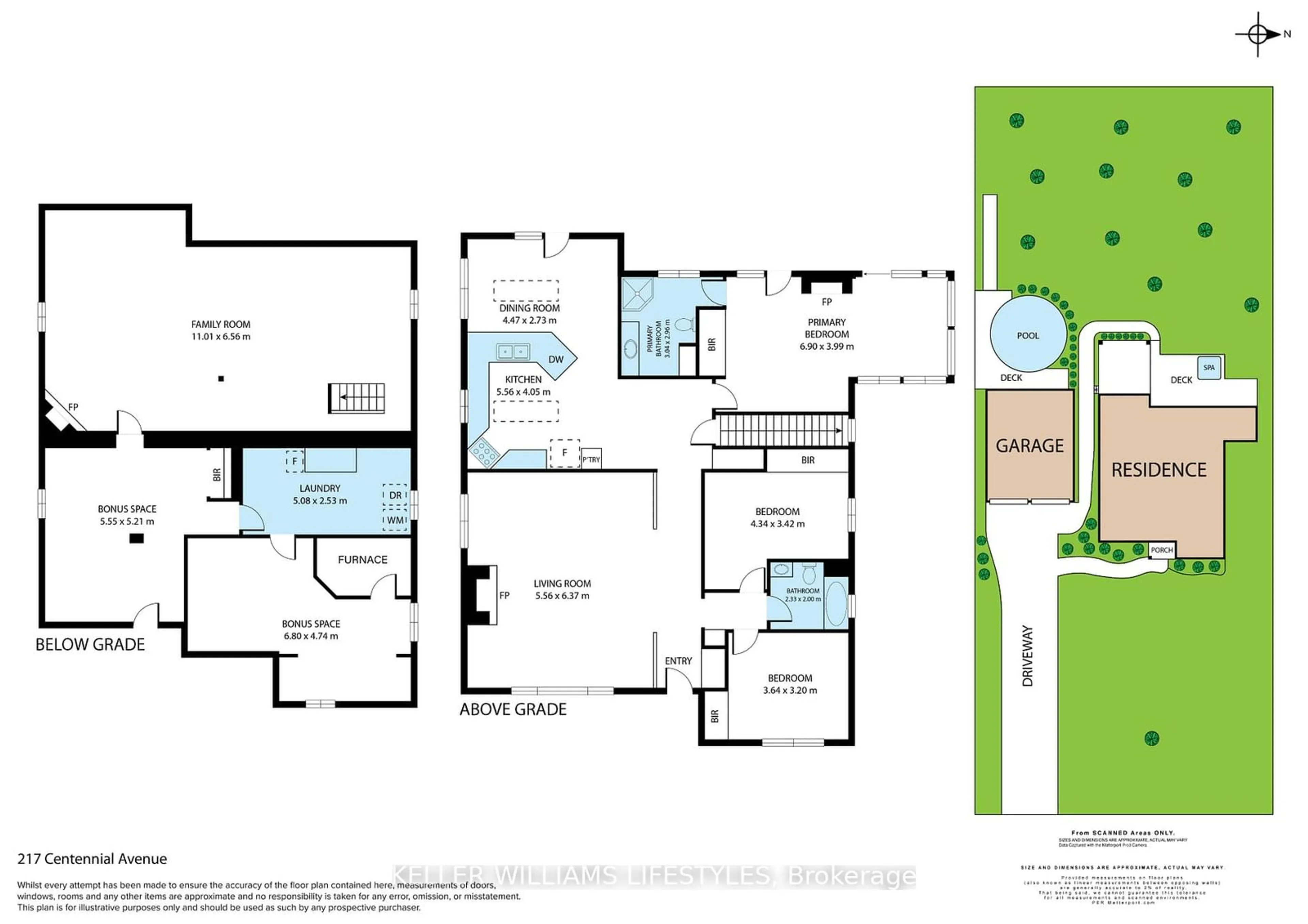 Floor plan for 217 Centennial Ave, St. Thomas Ontario N5R 5B4