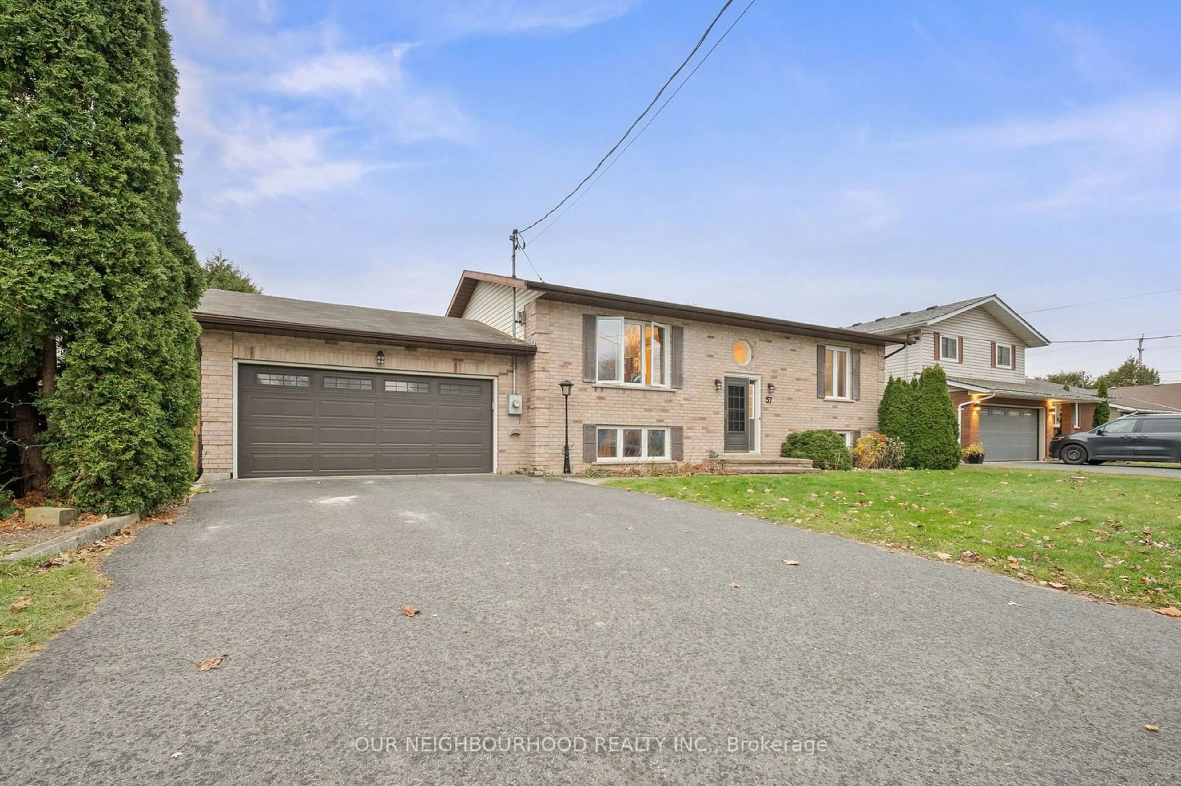 Frontside or backside of a home, the street view for 57 Richardson St, Brighton Ontario K0K 1H0