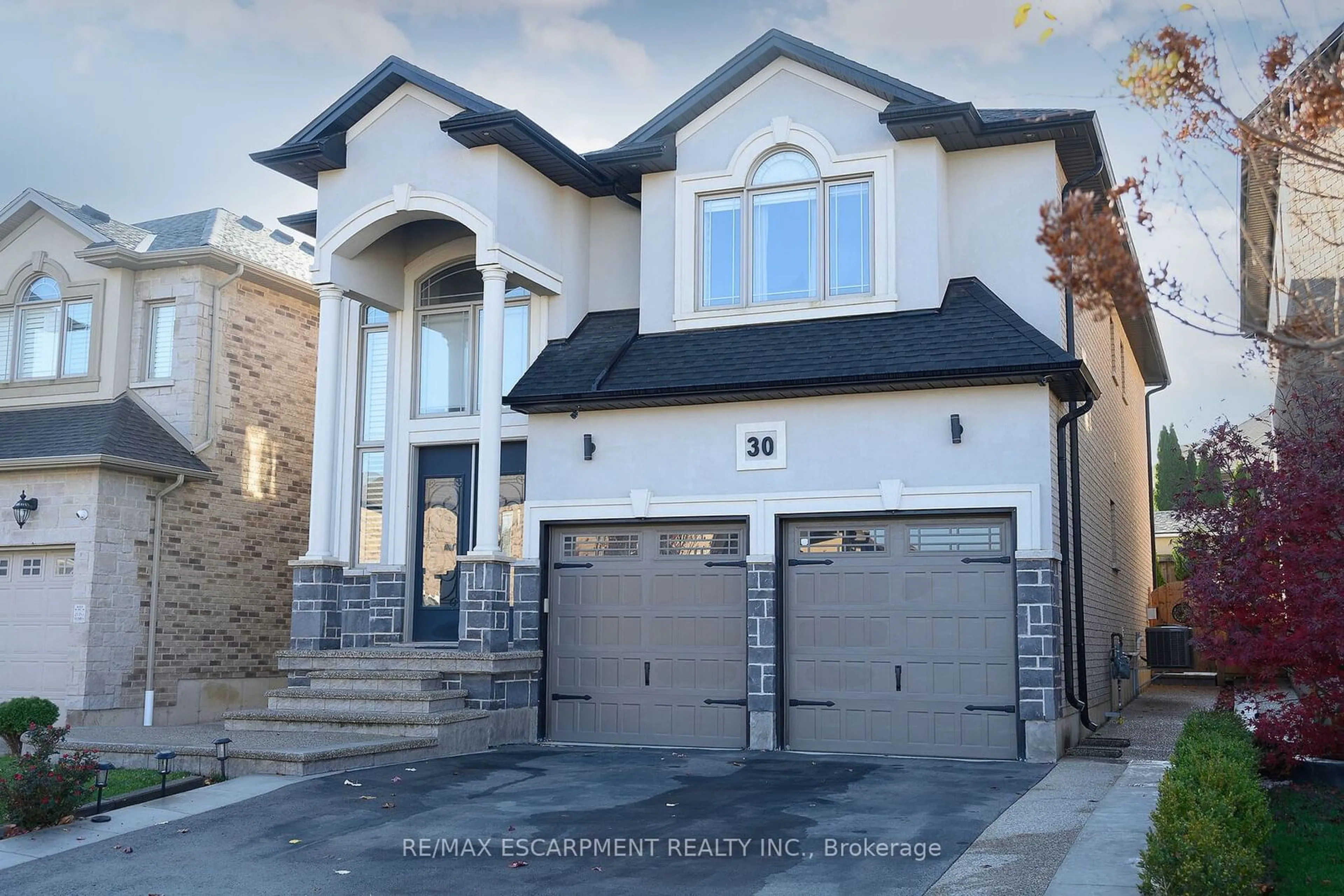 Frontside or backside of a home, the street view for 30 ASCOLI Dr, Hamilton Ontario L9B 2K8