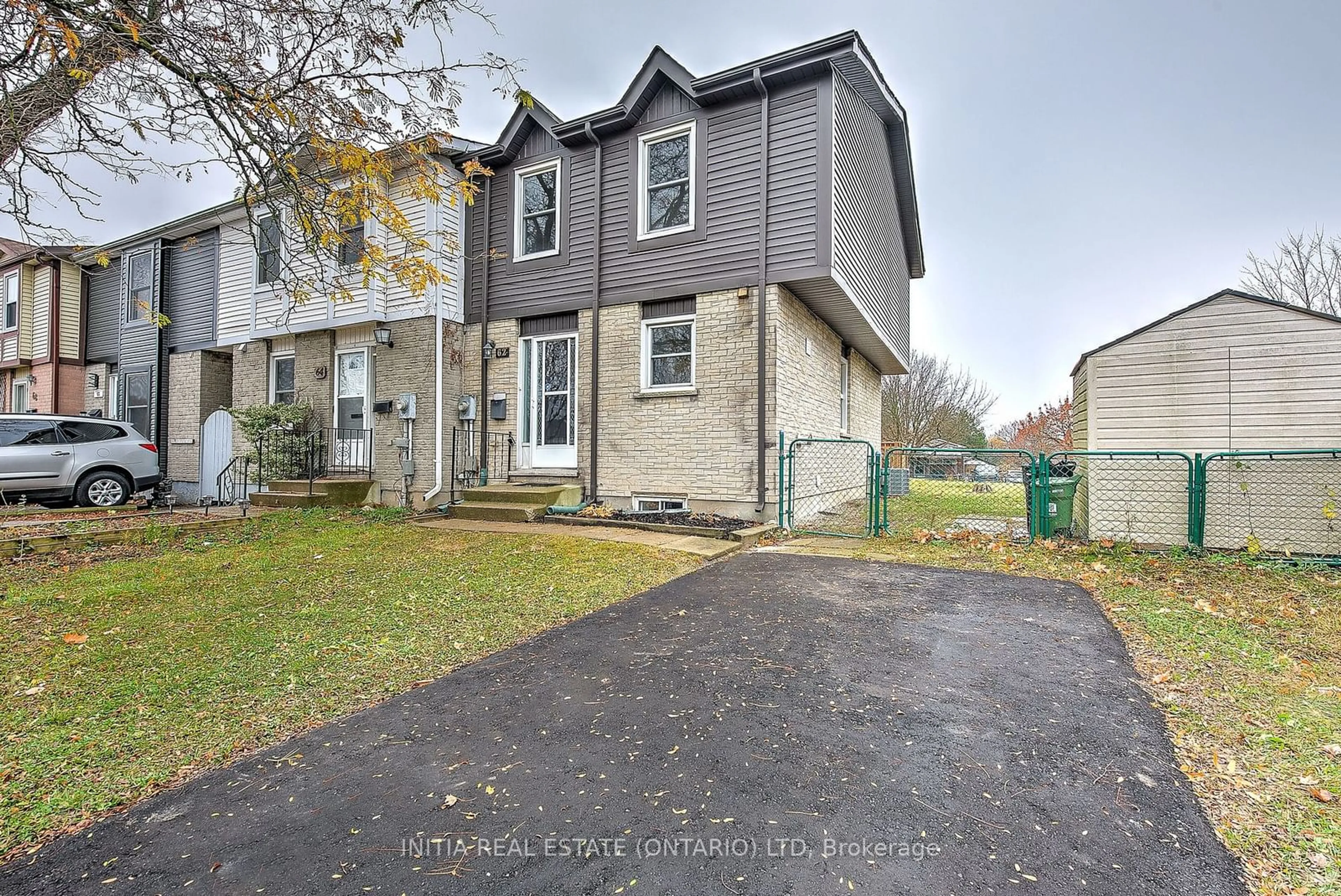 A pic from exterior of the house or condo, the street view for 62 Adswood Rd, London Ontario N6E 2W1