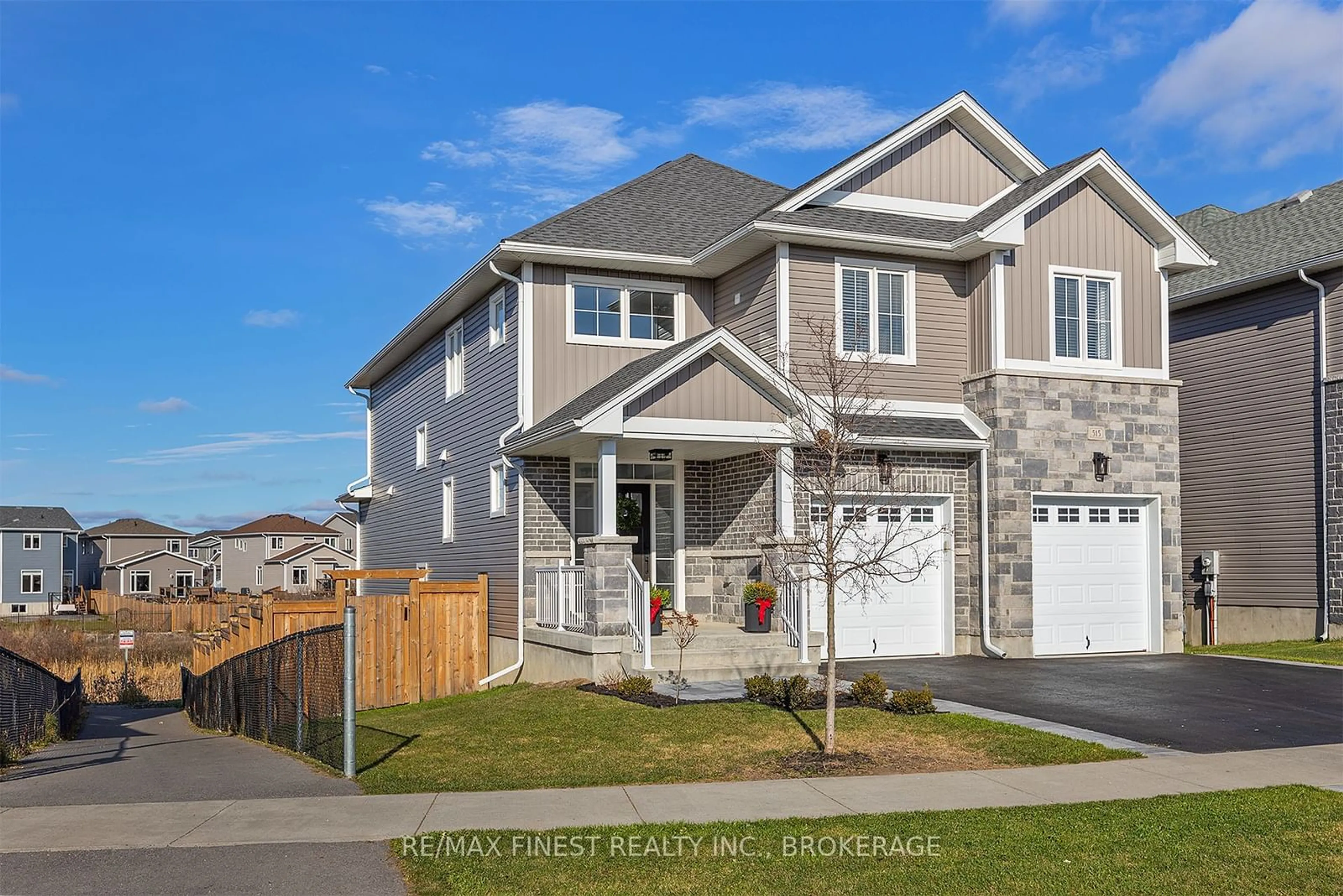 Frontside or backside of a home, the street view for 515 Beth Cres, Kingston Ontario K7P 0K9